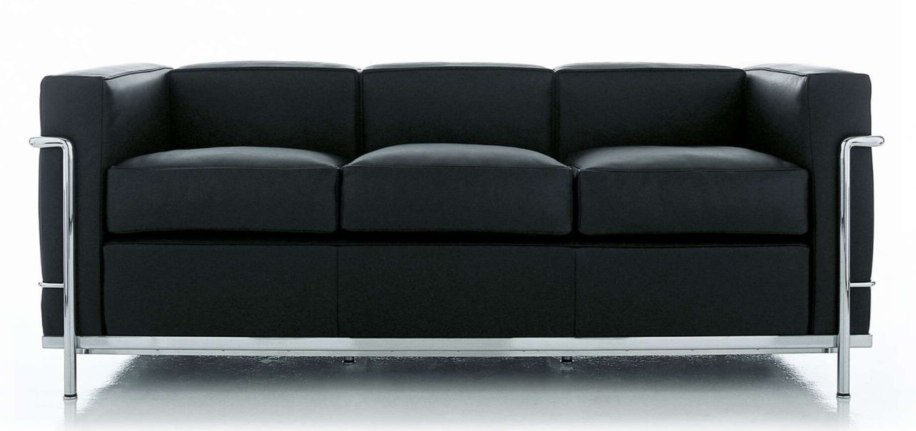 2 Fauteuil Grand Confort Petit Modèle Deux Places Two-Seater Sofa Cassina