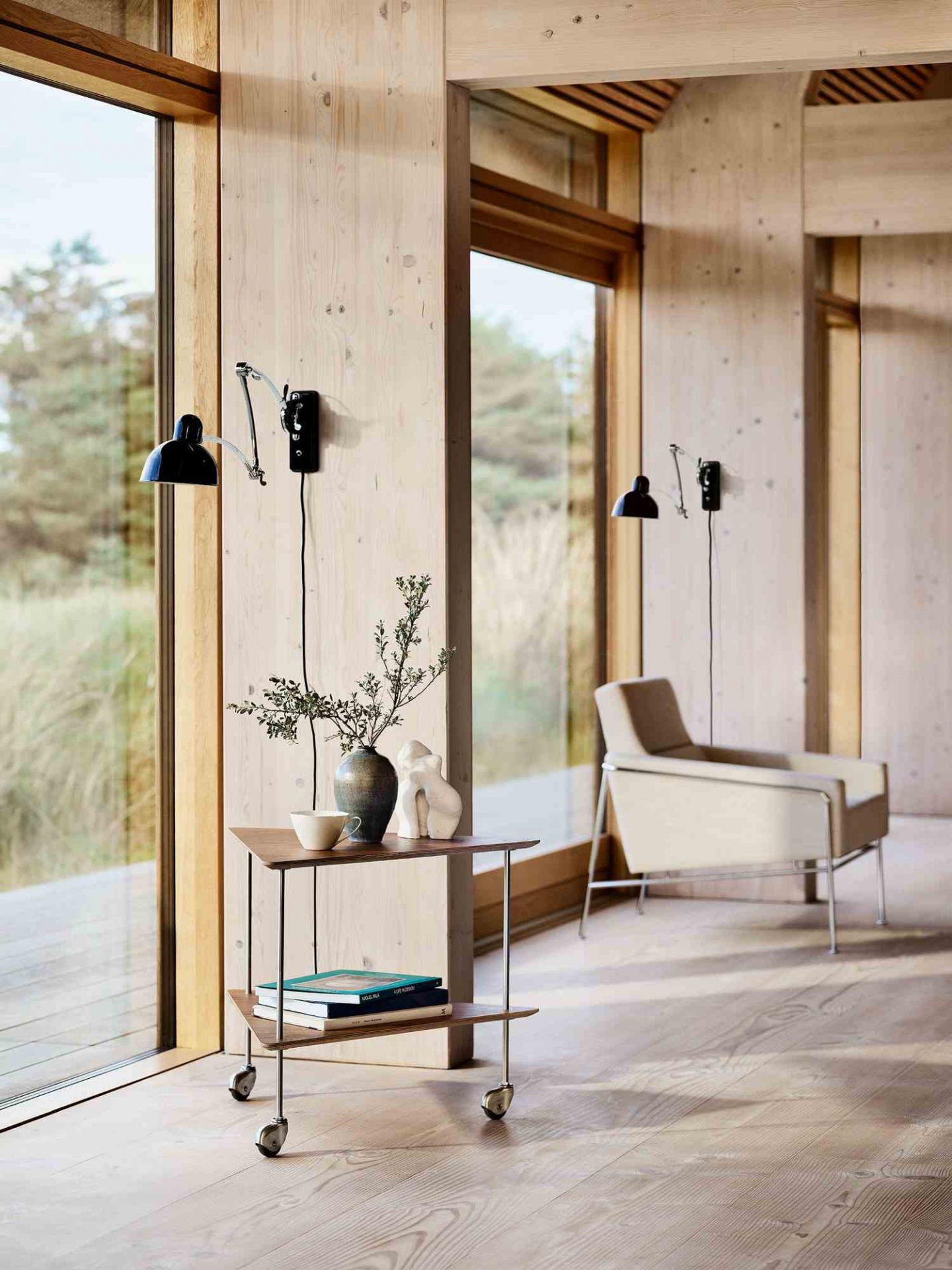 6559 W Kaiser idell wall light Fritz Hansen
