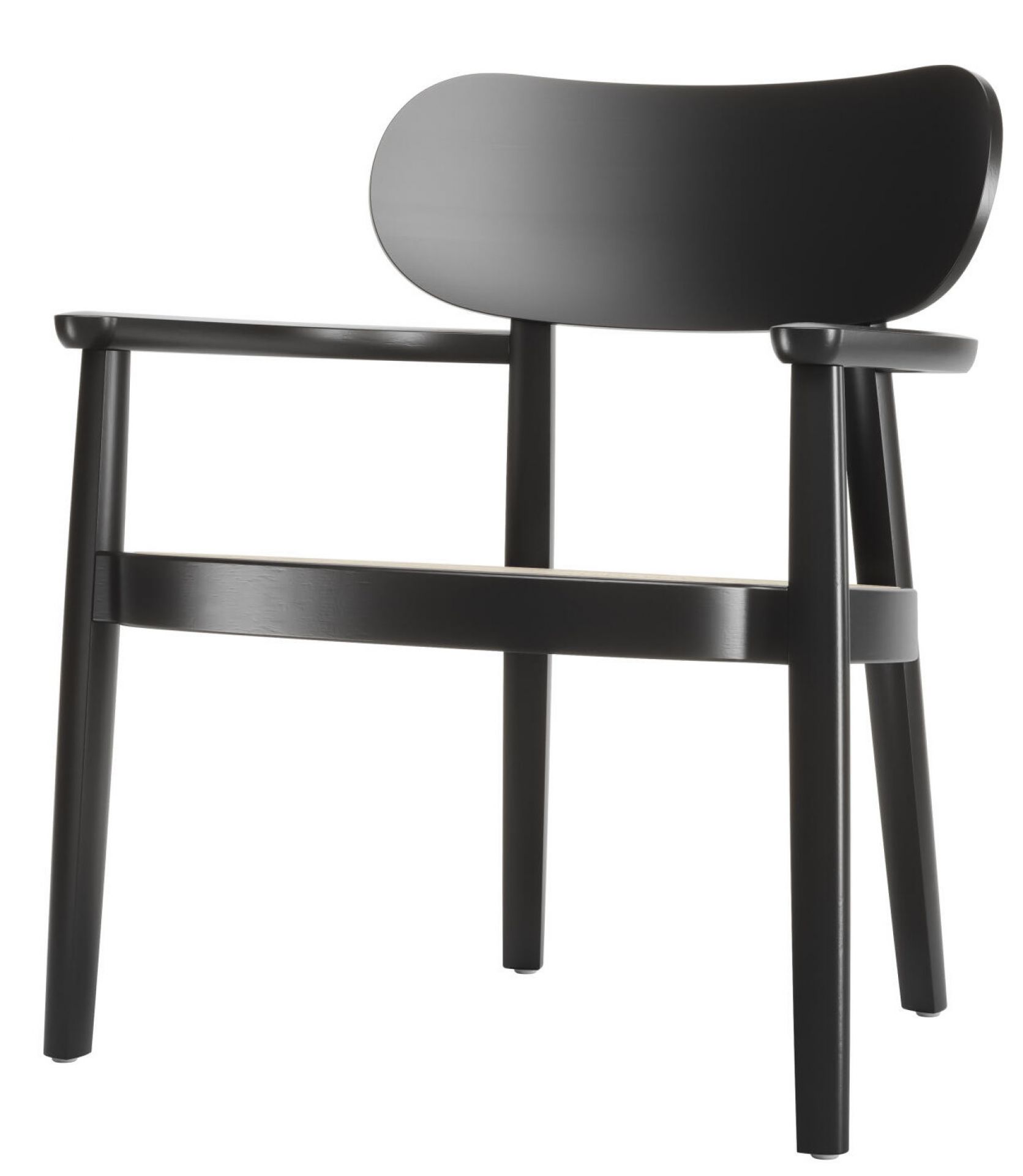 Wooden armchair with armrests 119 MF Thonet 