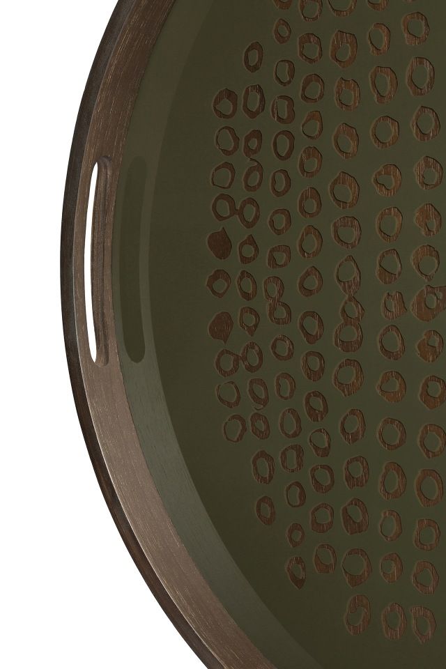 Second Nature Tray Tray Round Ethnicraft