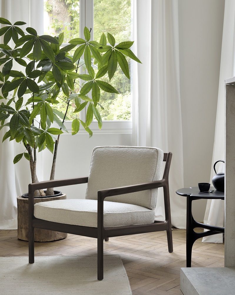 Jack Lounge Chair Mahogany Ethnicraft 