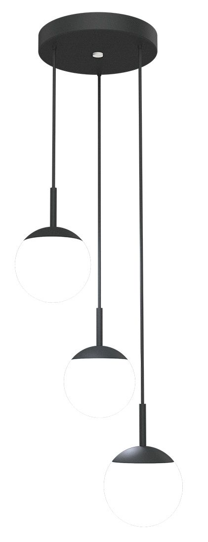 Mooon Triple Suspension Ø 15 cm pendant light Fermob Mooon Triple Suspension Ø 15 cm pendant light Fermob