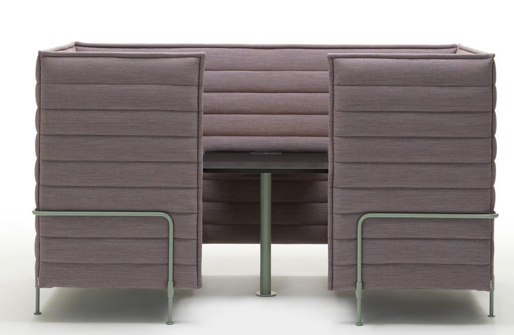 Alcove Cabin Love Seat Highback Sofa Vitra
