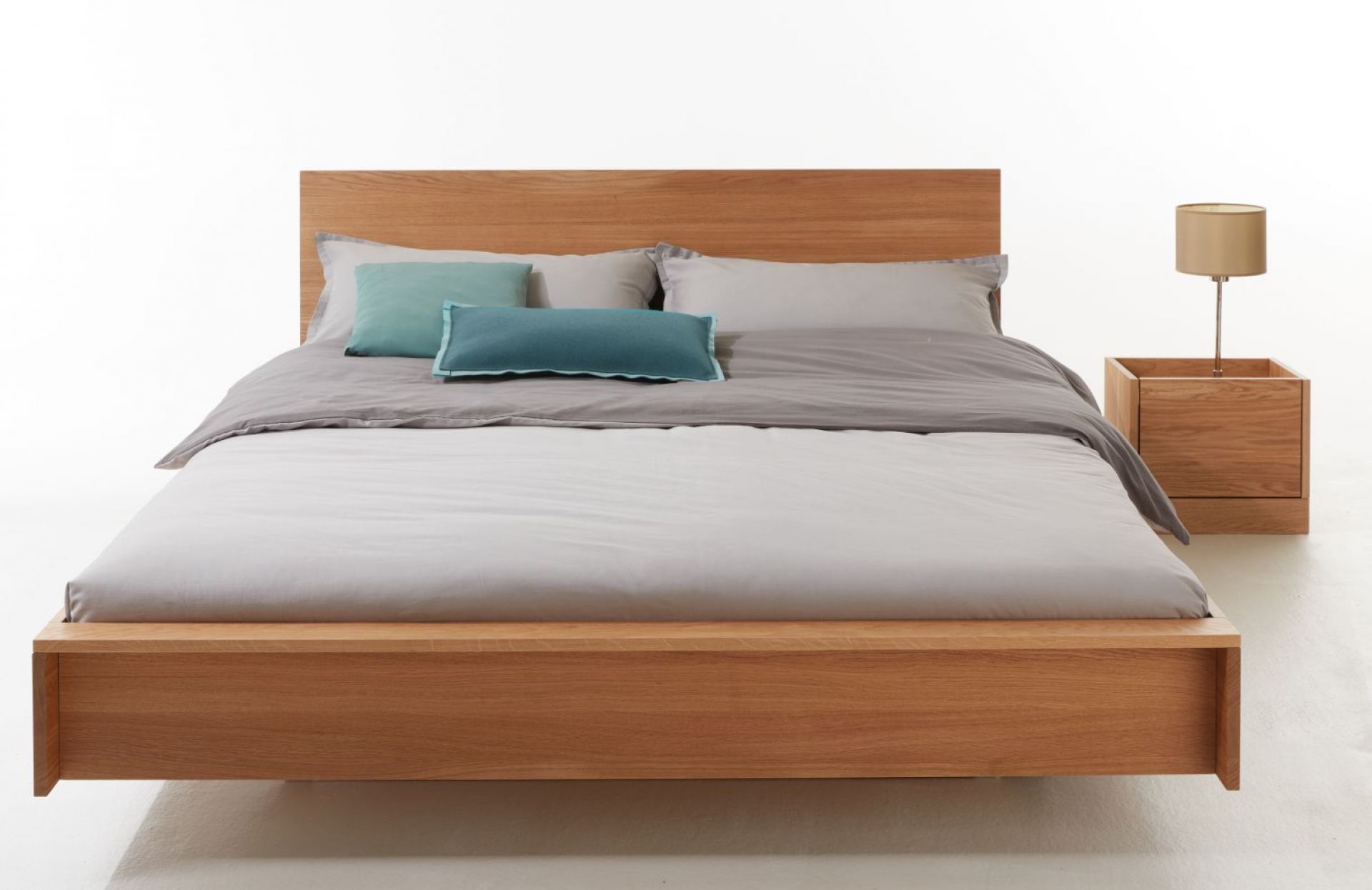 Headboard for Flai bed Oak Müller Möbelwerkstätten