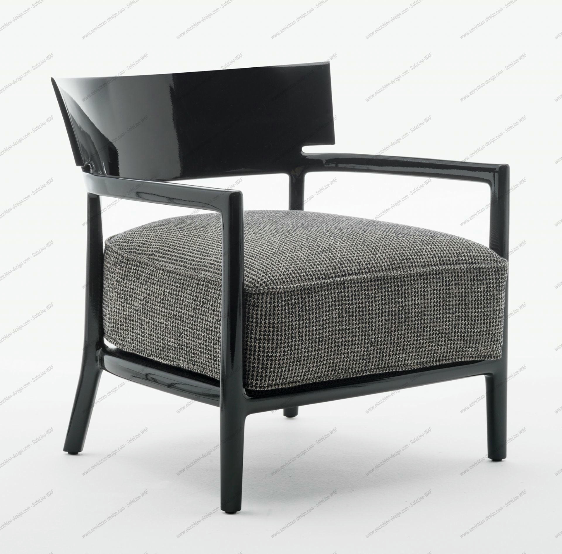 Cara Fancy Armchair Kartell Black