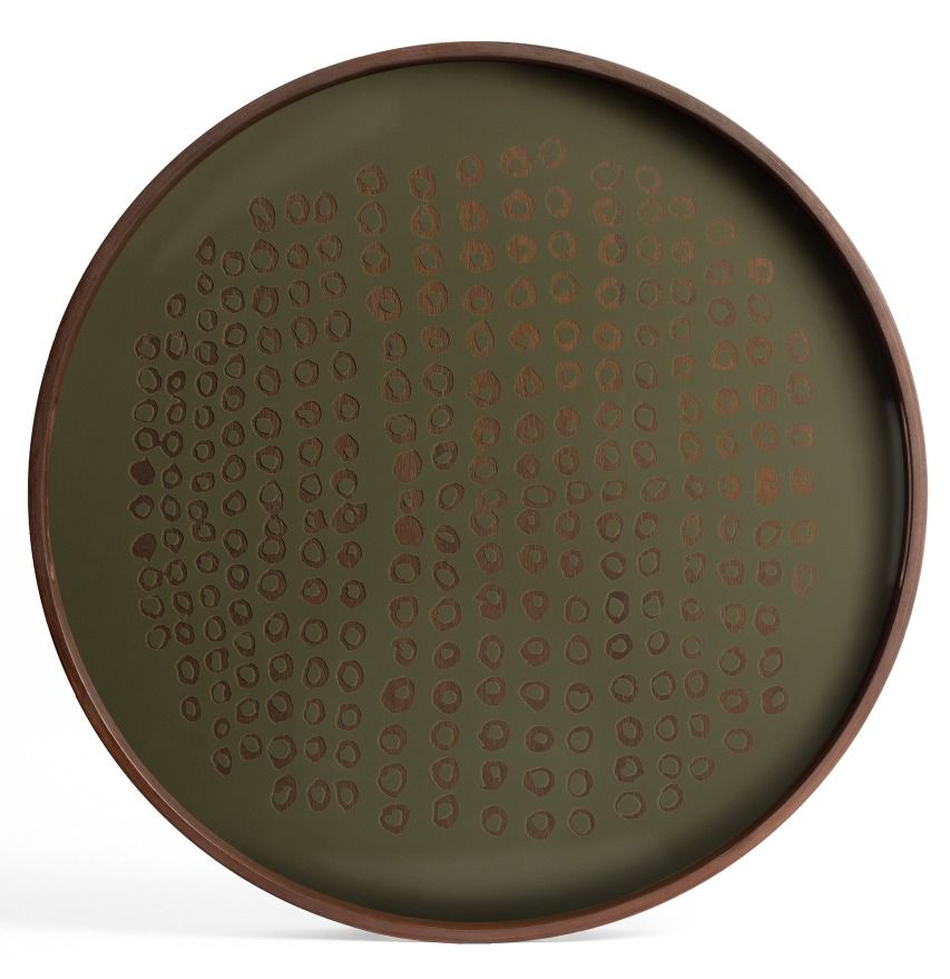 Second Nature Tray Tray Round Ethnicraft