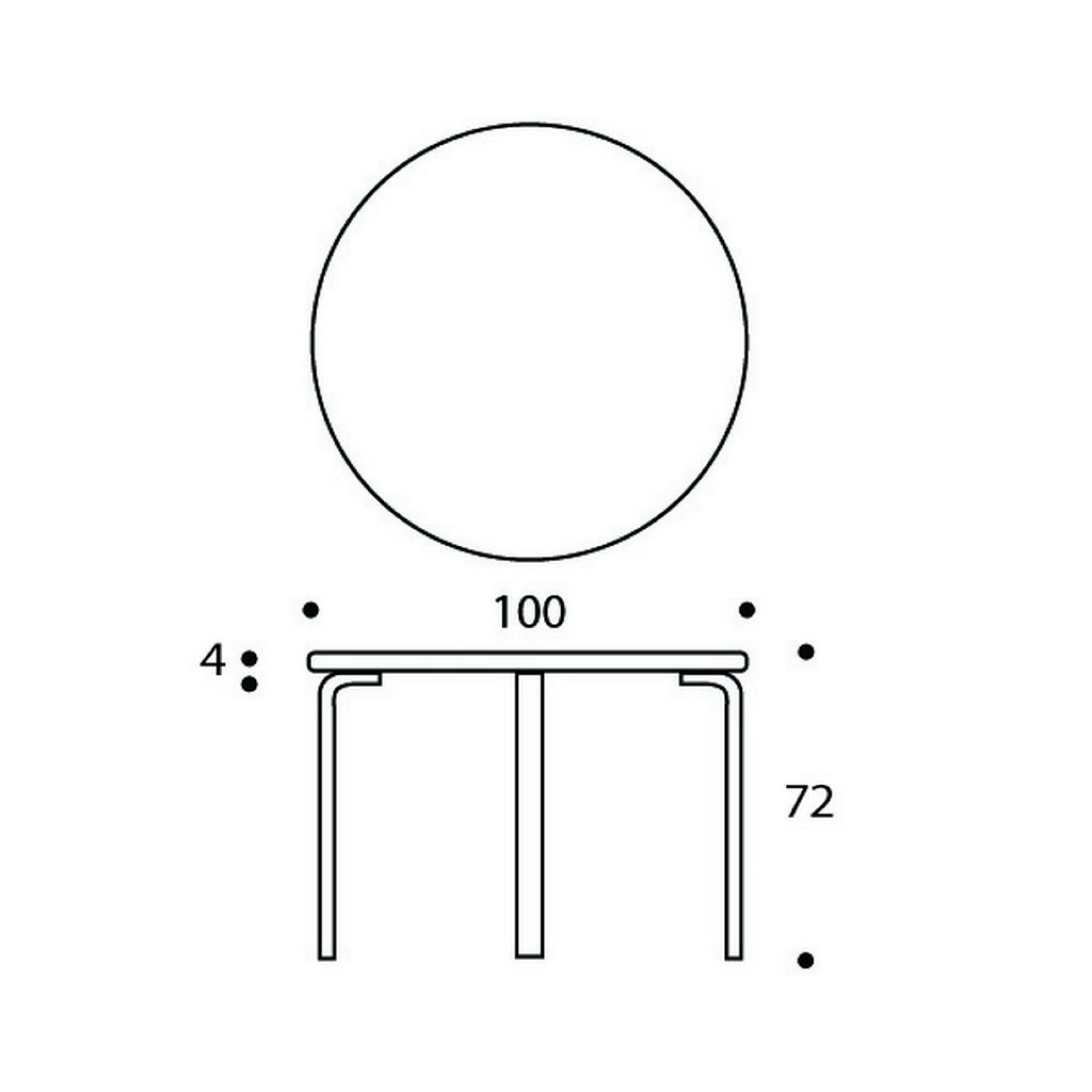 90A table Artek