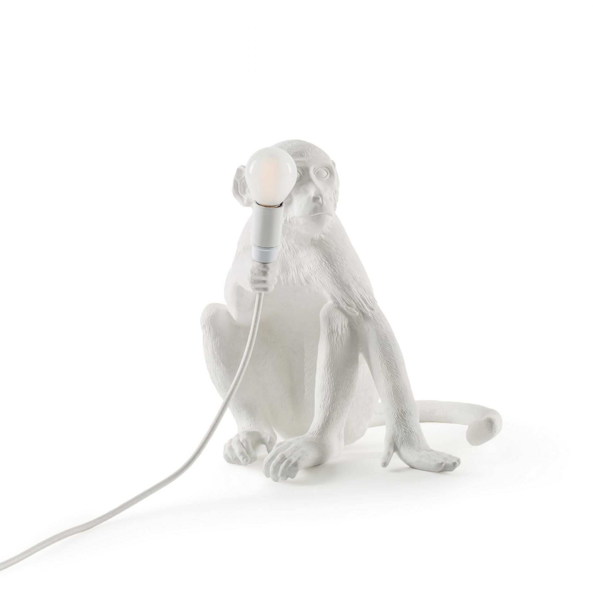 Monkey Sitting Lamp Indoor floor lamp / table lamp with switch Seletti SINGLE PIECE