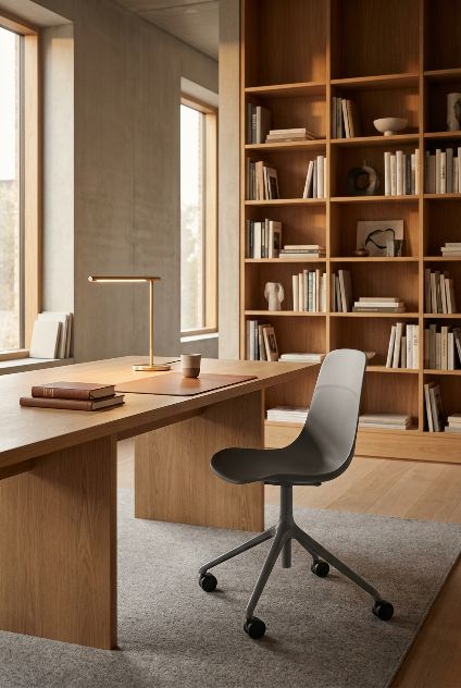 Elephantino chair with castors Kristalia