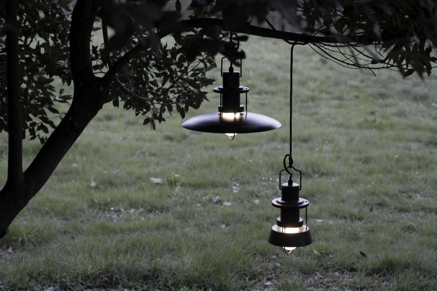 Polo Outdoor Suspension lamp Ø48cm white Martinelli Luce