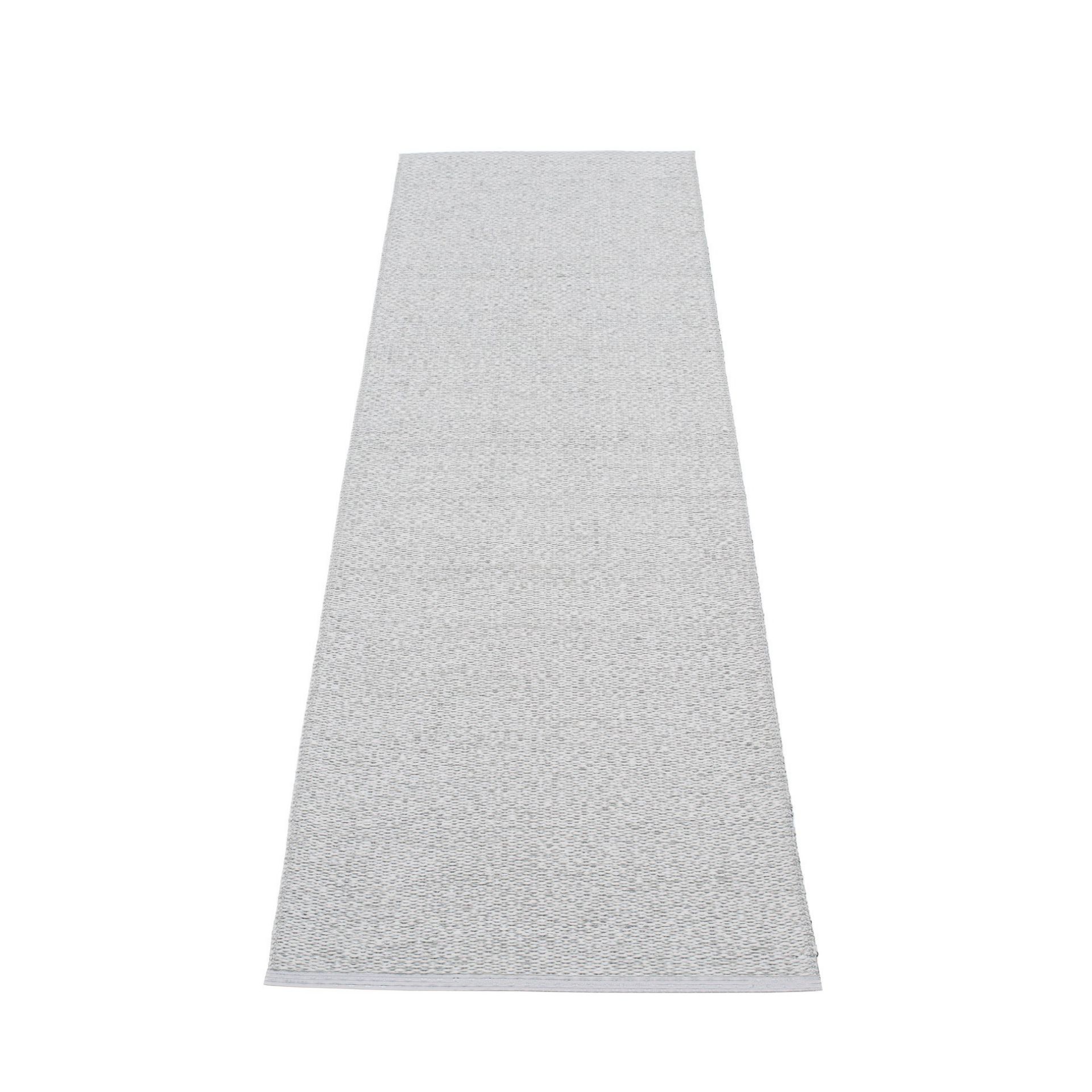 Svea plastic carpet 70x240 cm GREY METALLIC Pappelina SINGLE PIECES