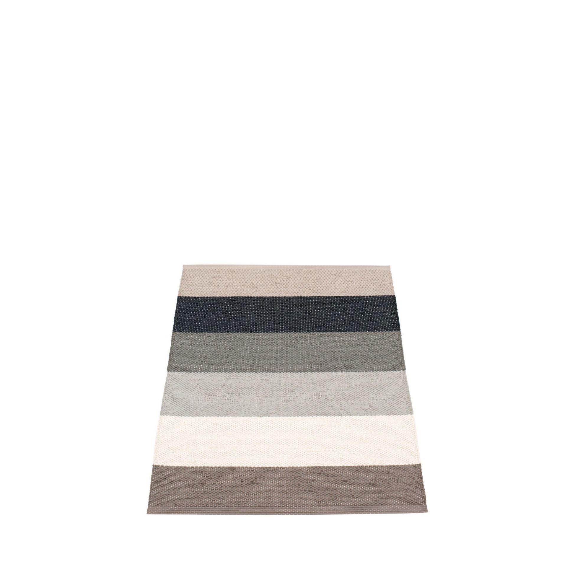 Molly Plastic Carpet 70x100 cm Pappelina Mud