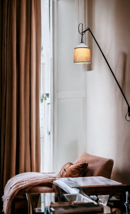 Jaima P307 + Shade 71 Wall Lamp marset  
