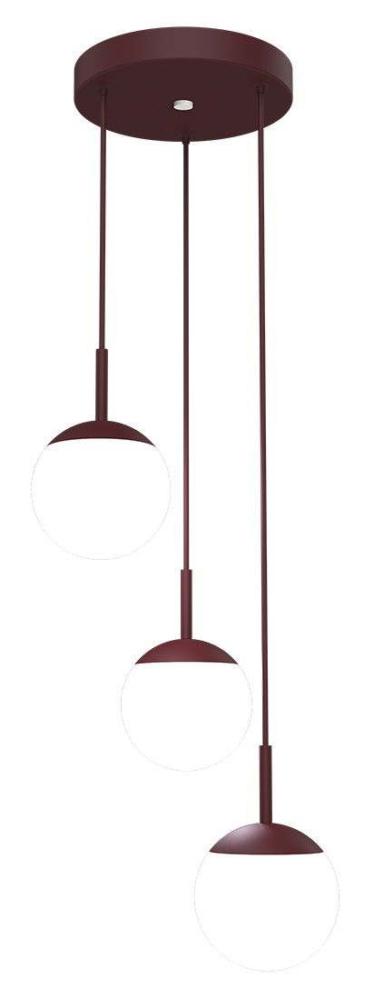 Mooon Triple Suspension Ø 15 cm pendant light Fermob Mooon Triple Suspension Ø 15 cm pendant light Fermob