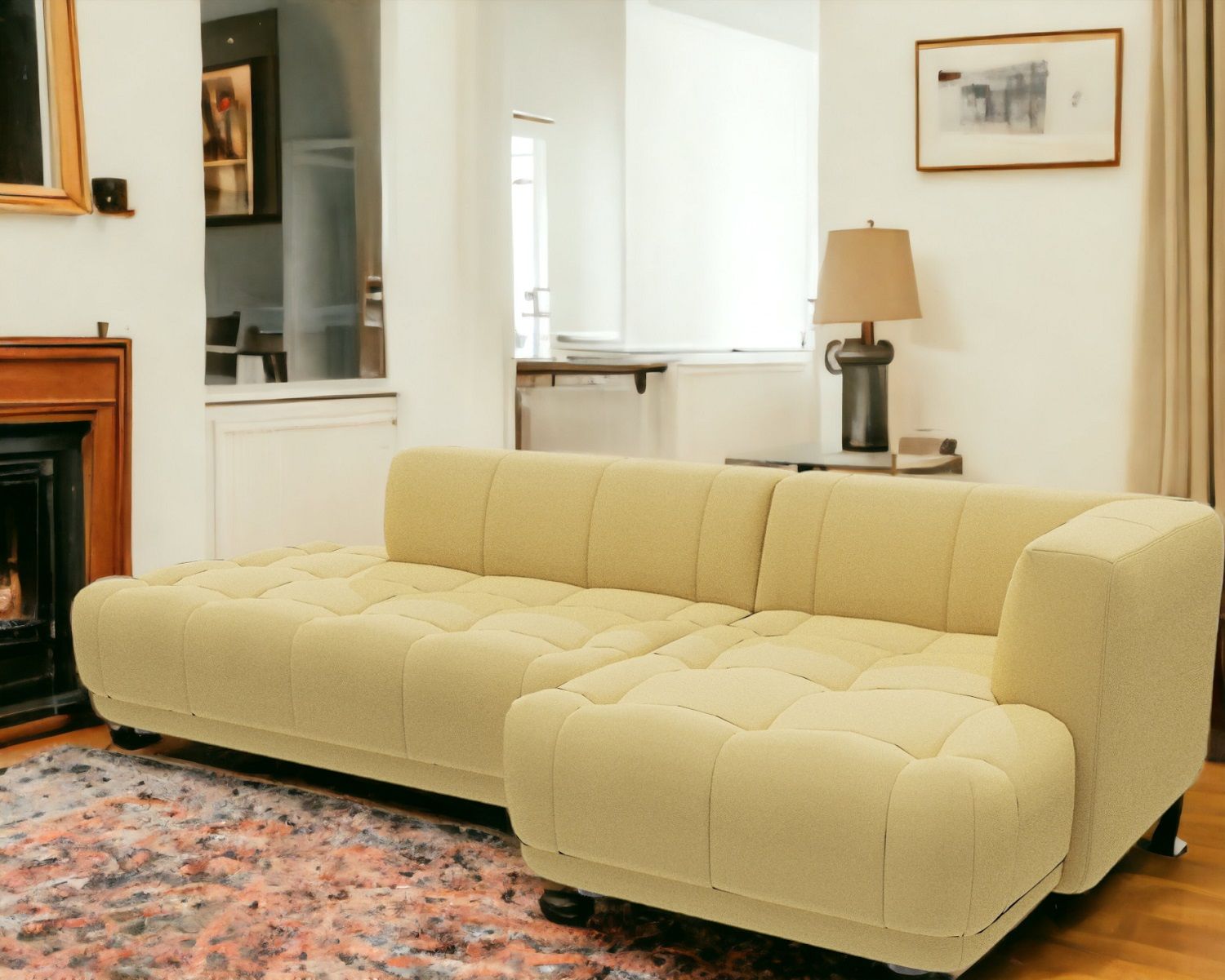 Quilton Combination 21 Sofa Hay