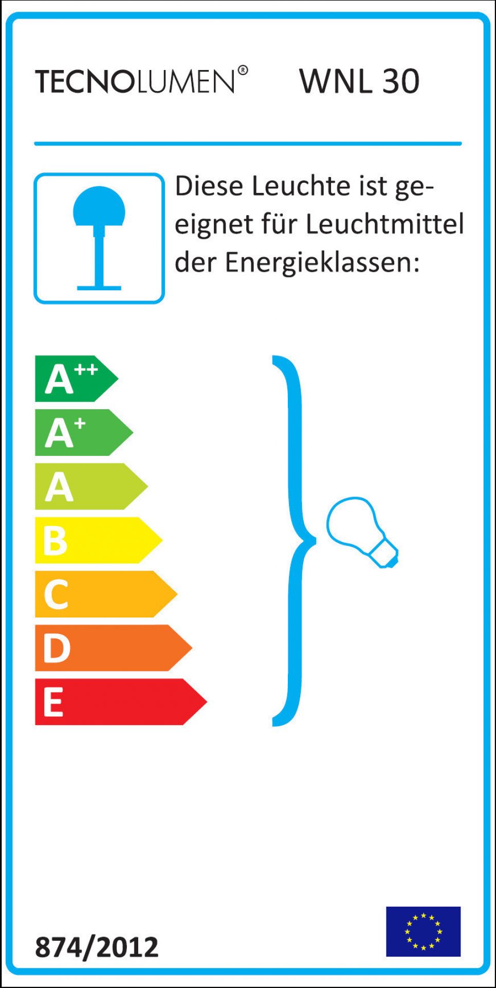 Wagenfeld WNL30 Multi Purpose Lamp Tecnolumen