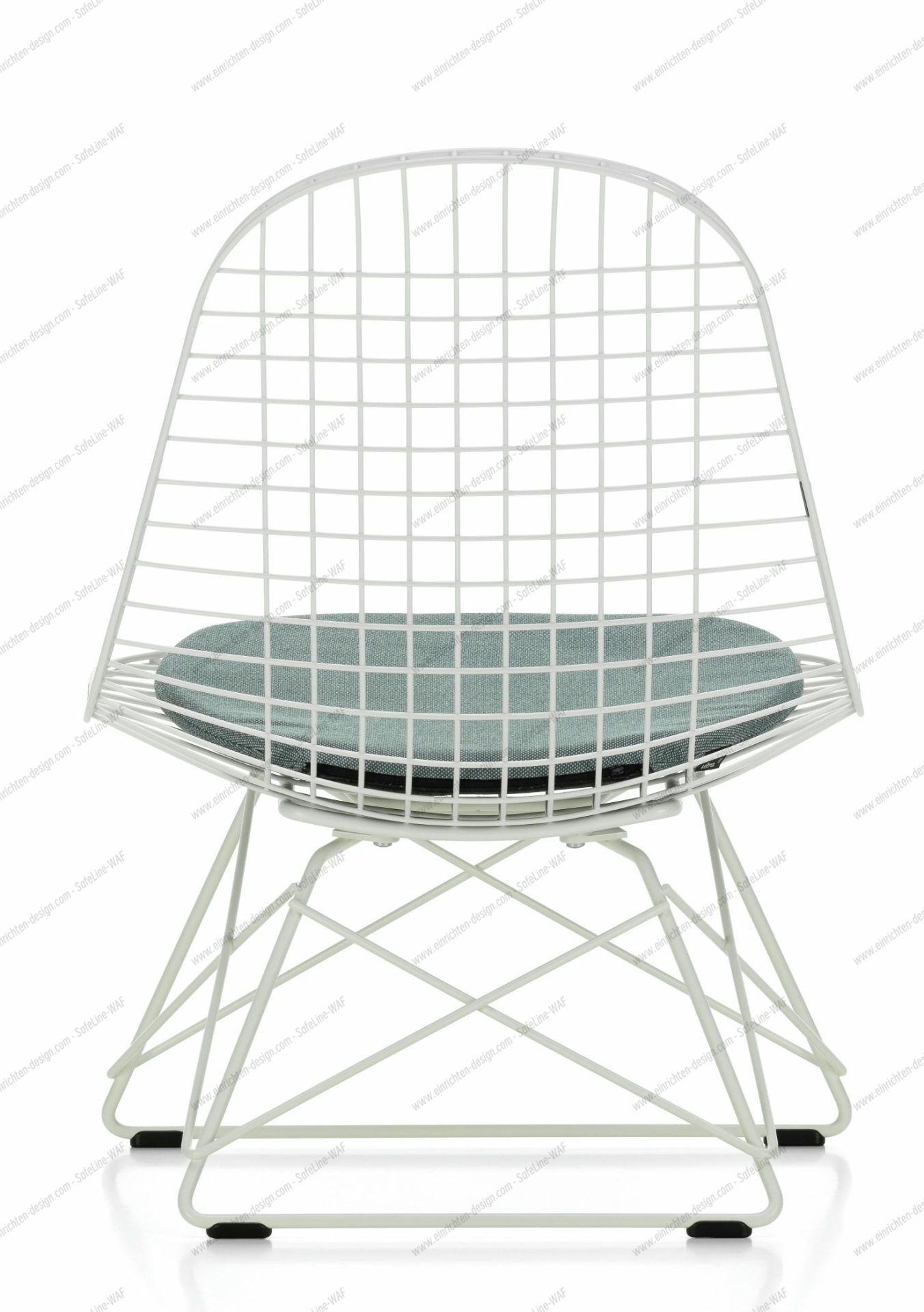 LKR-5 Wire Chair Chair with Seat Cushion Vitra