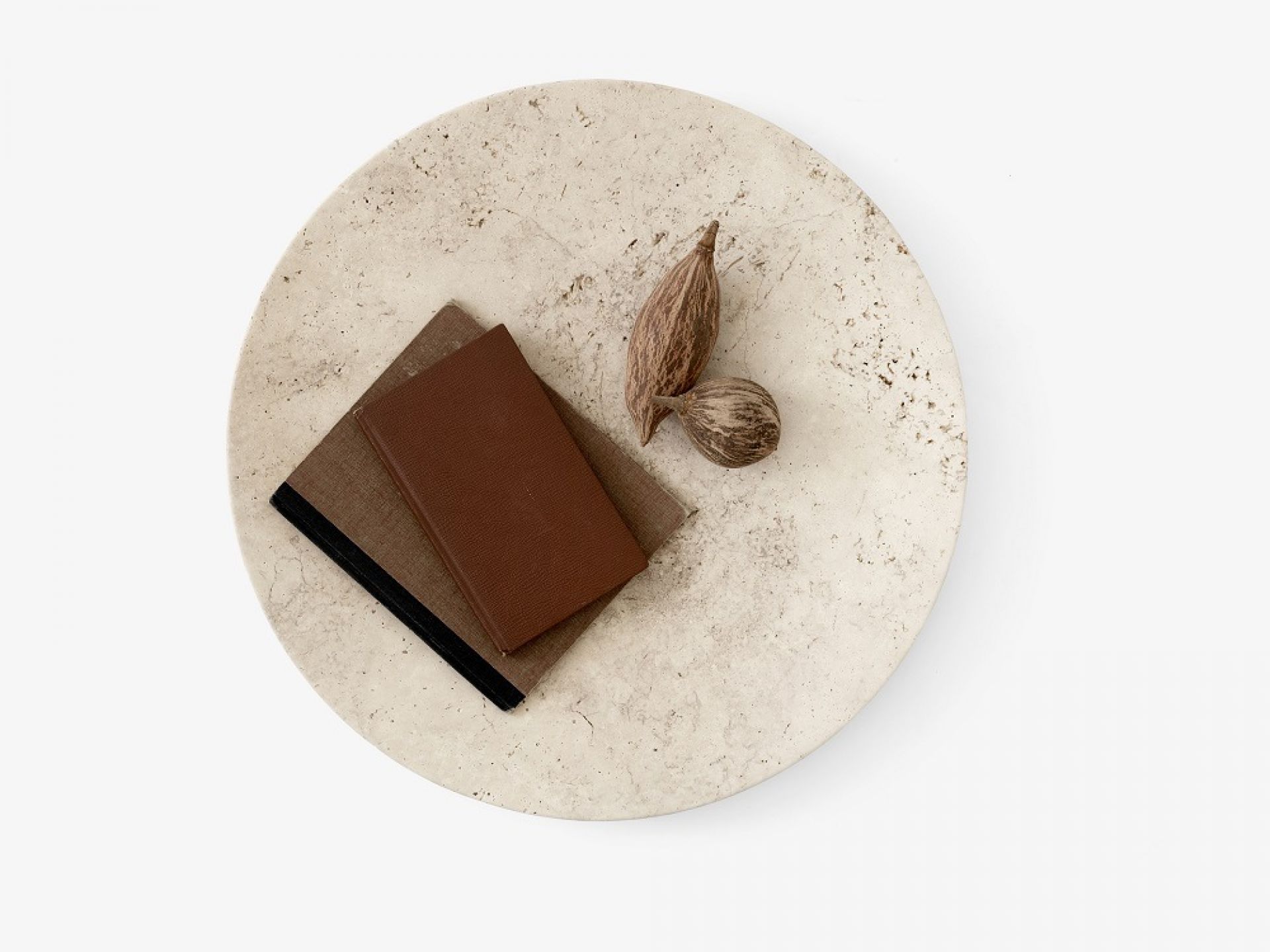 Collect Plate SC55 Travertine AndTradition
