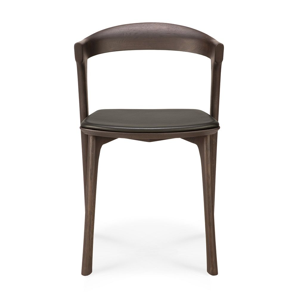 Bok Chair Oak brown / Leather brown Ethnicraft 