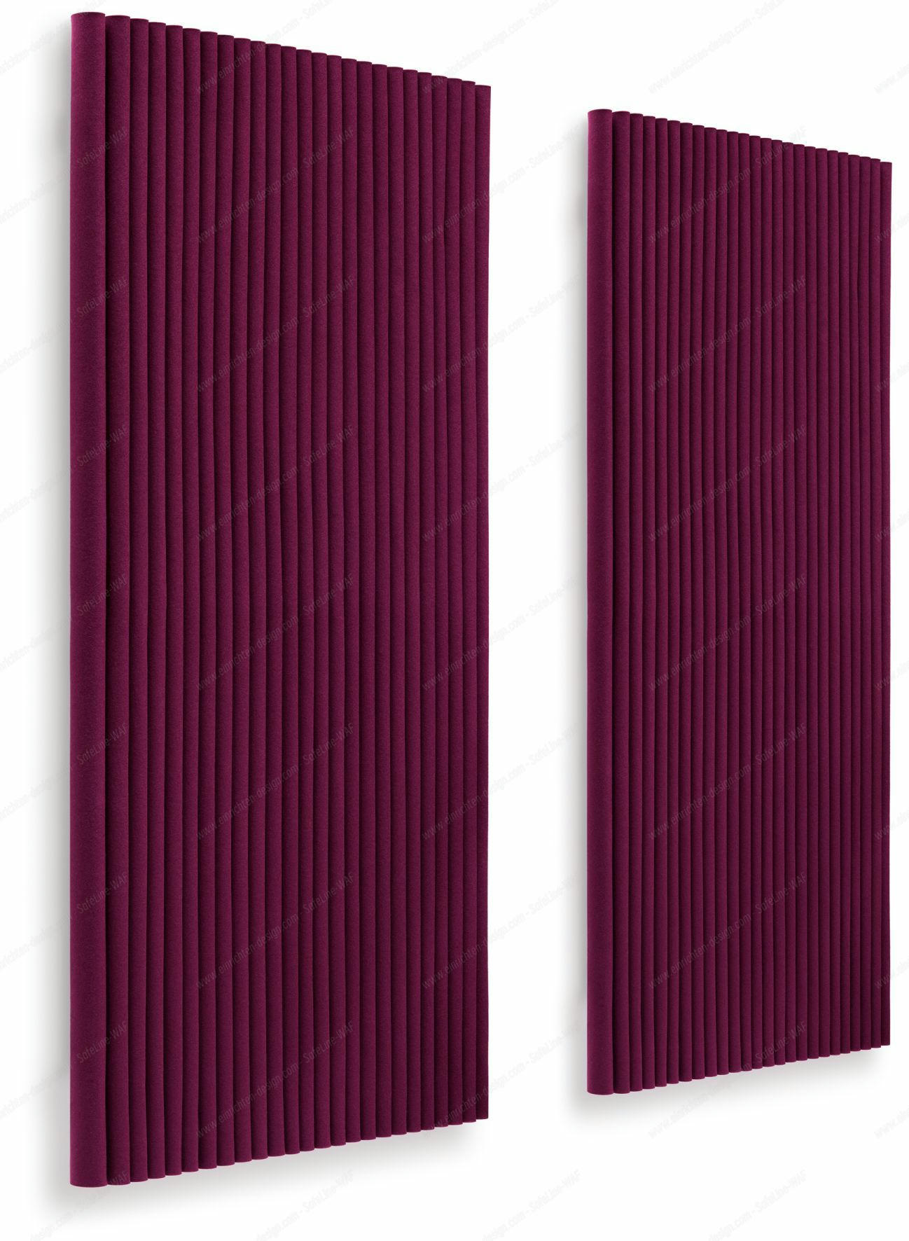 Wave wall module portrait format incl. 4 wall brackets Hey Sign