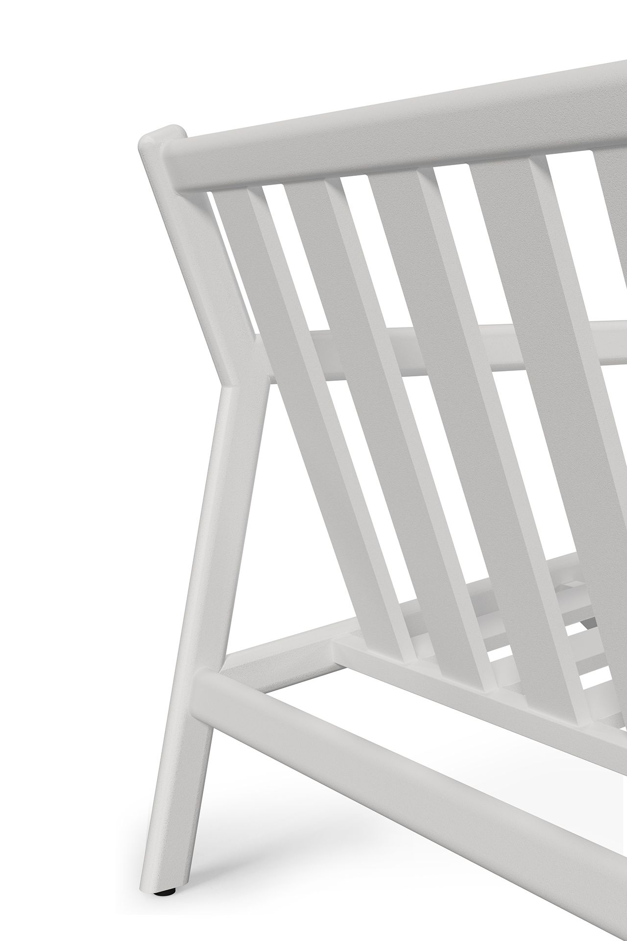 Jack Outdoor Lounge Chair - Aluminium White Ethnicraft