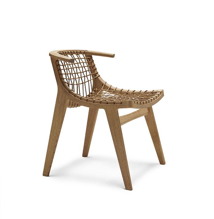 Klismos Chair with Felt gliders Knoll International Klismos Chair with Felt gliders Knoll International