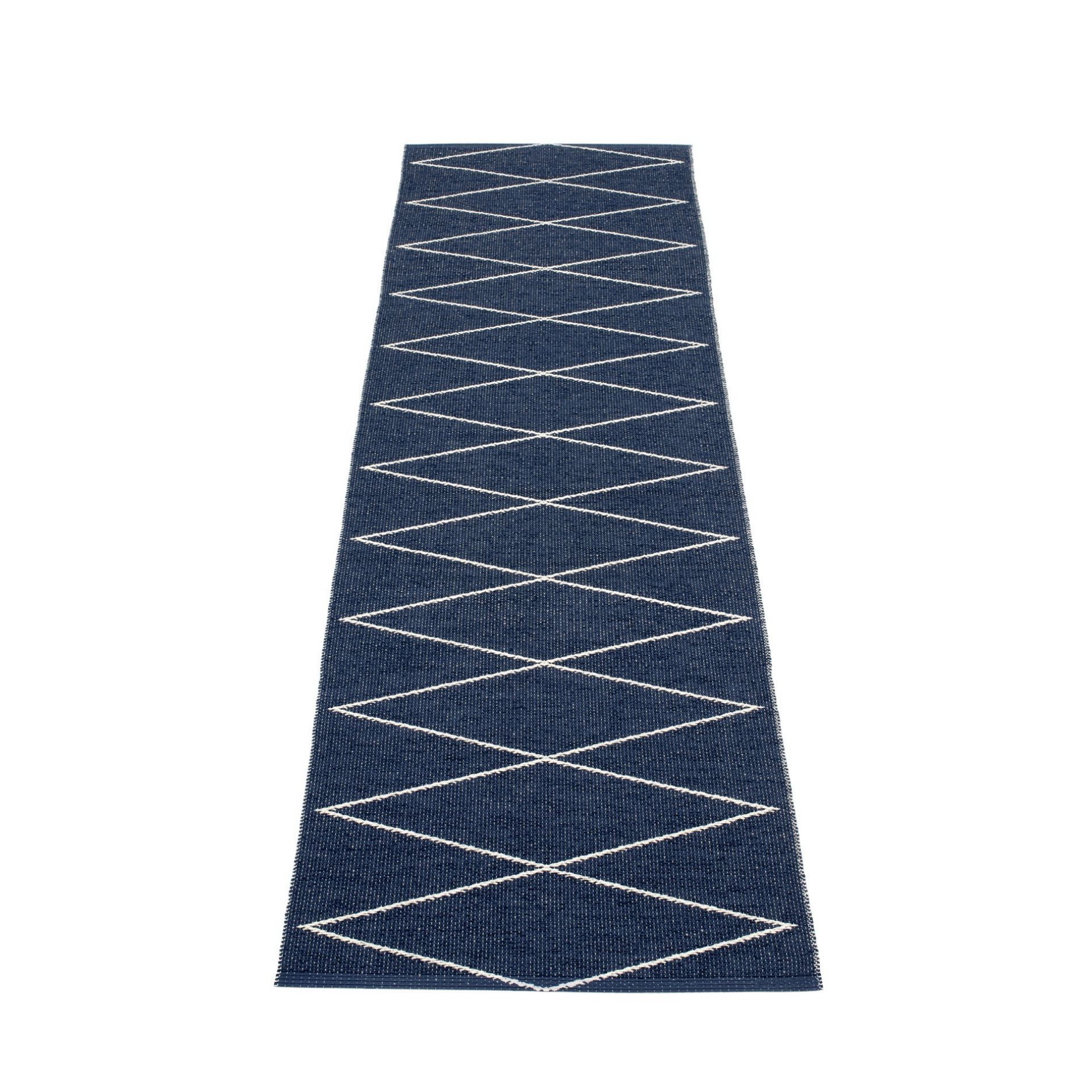 Max Plastic Carpet 70x240 cm Pappelina Black-Vanilla