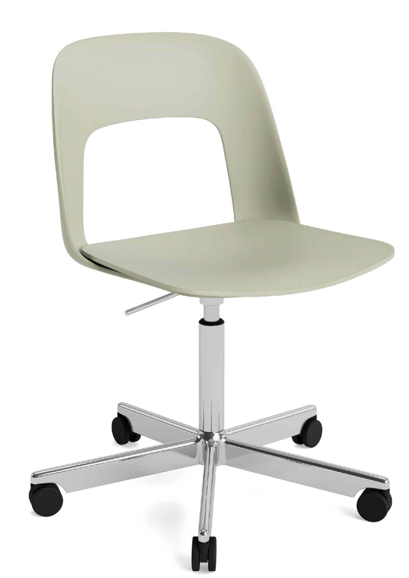 Layout Side Chair 141 5-star swivel base chair Hay   