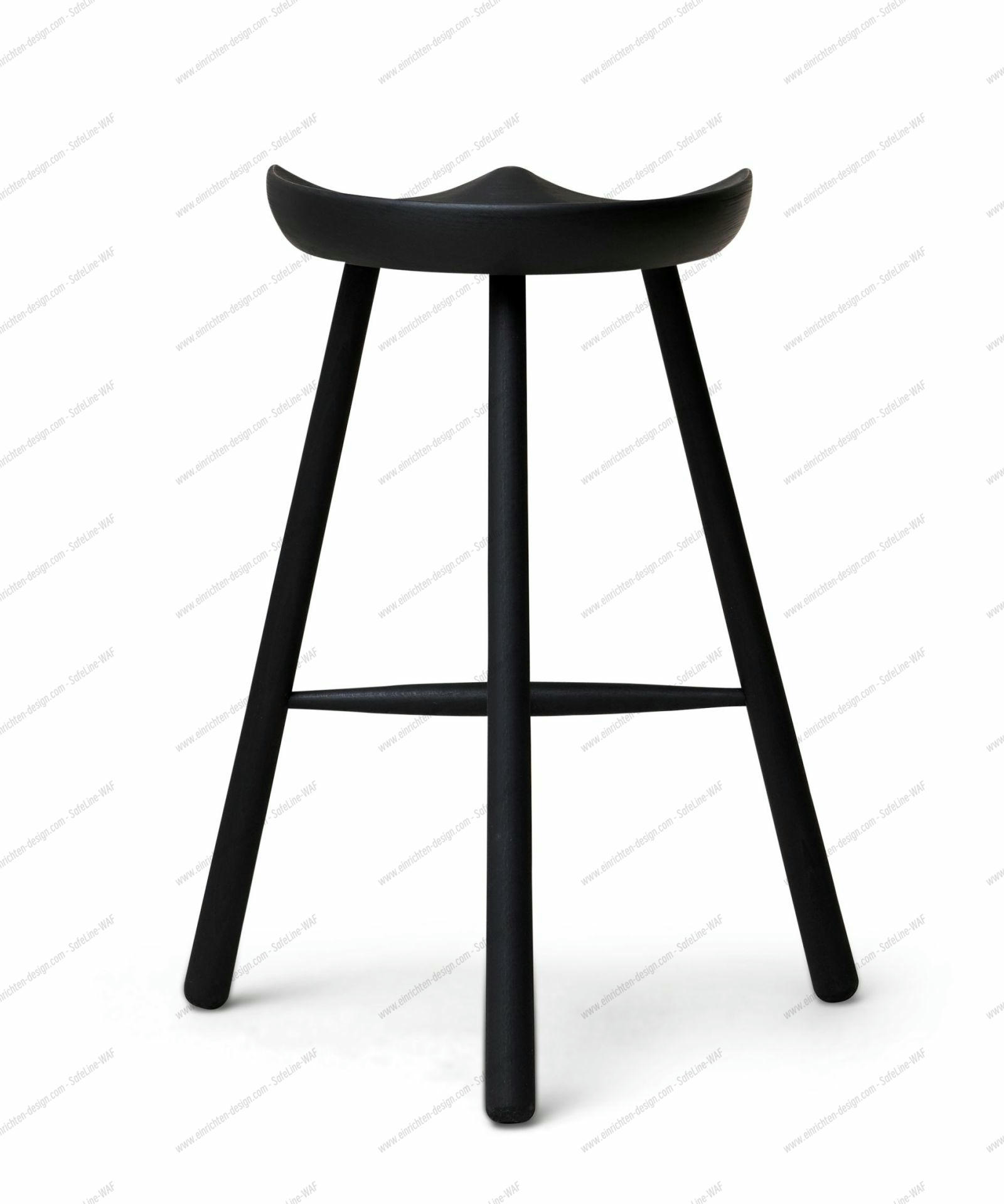 Shoemaker Chair™ No. 68 Beech black stained Form & Refine