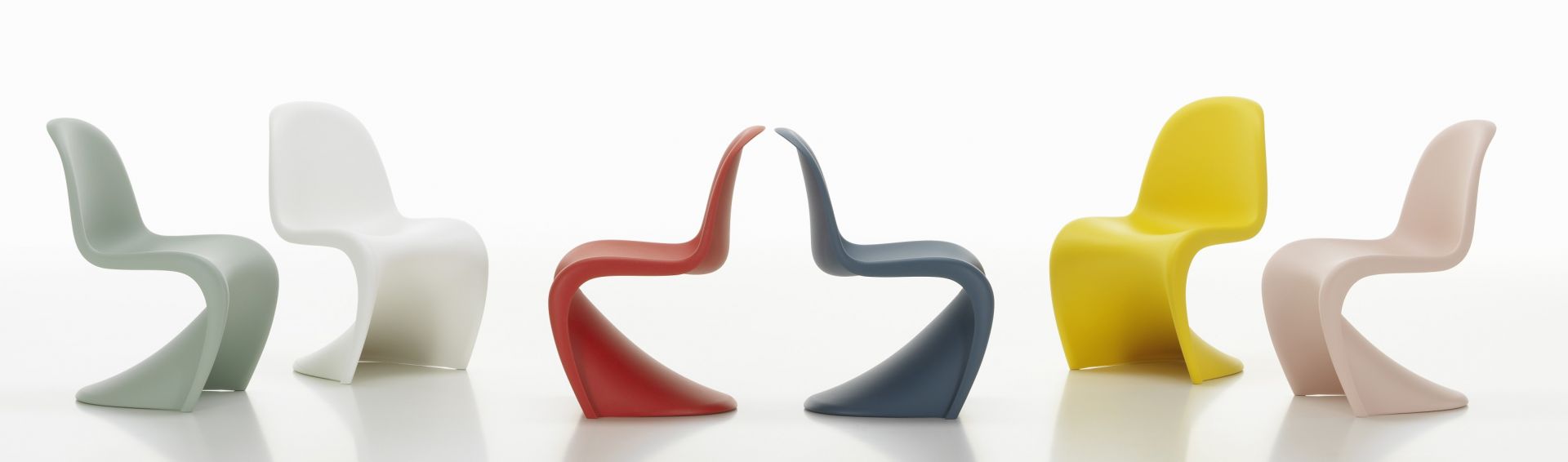 Panton Junior Chair Vitra - QUICK SHIP Soft mint