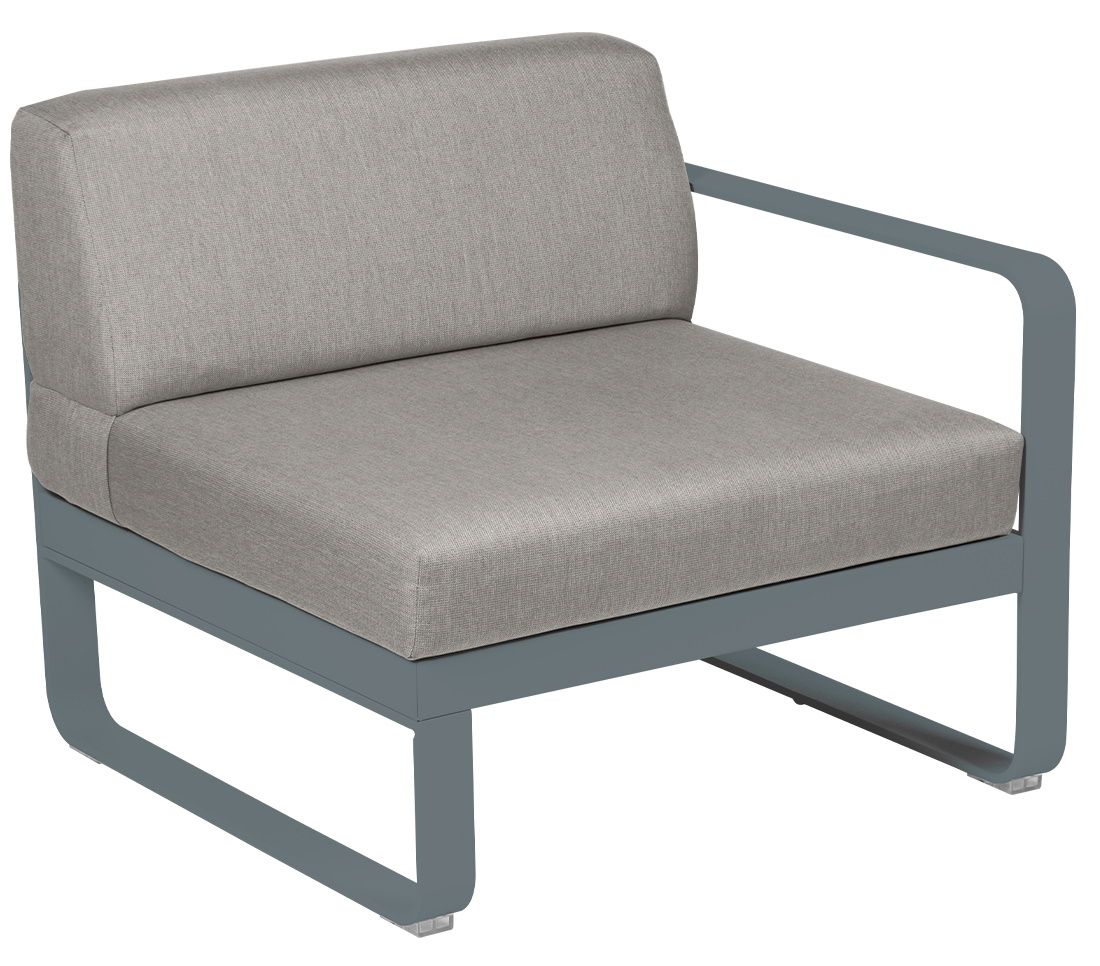 Bellevie 1-Seater Module Right Sofa Outdoor Fermob   