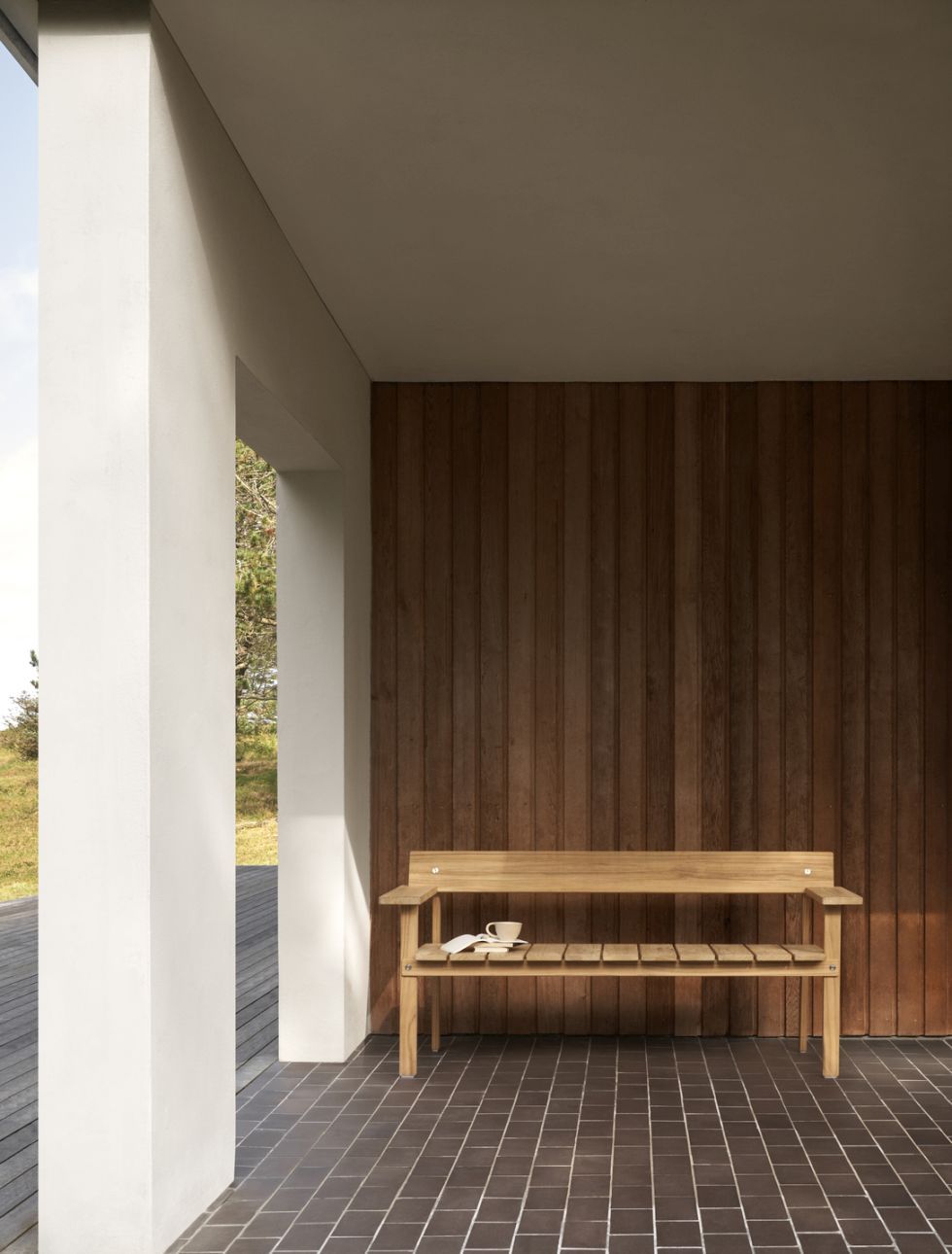 GL101 Timbur Outdoor Bench Carl Hansen & Søn