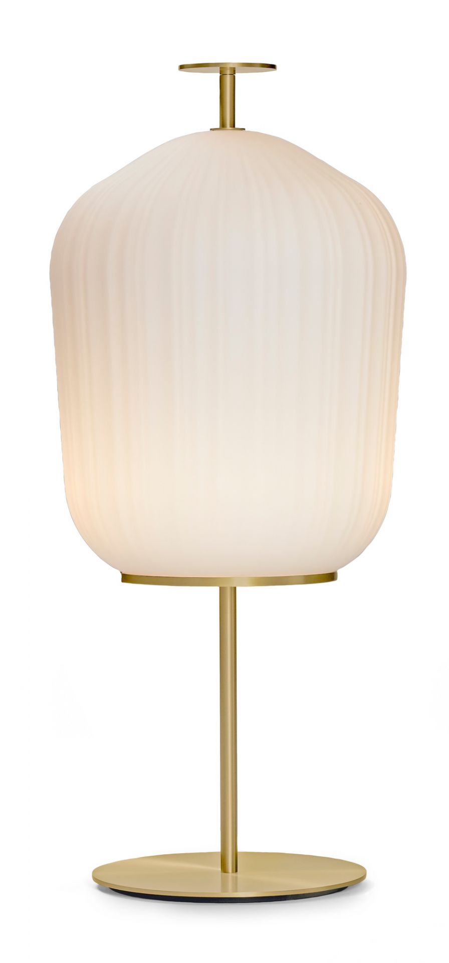 Plissée Floor Lamp ClassiCon Brass