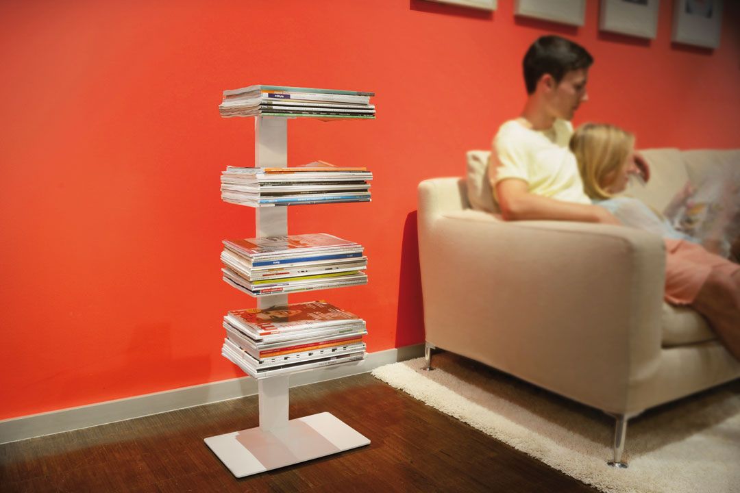 Booksbaum Magazine Standing shelf Radius