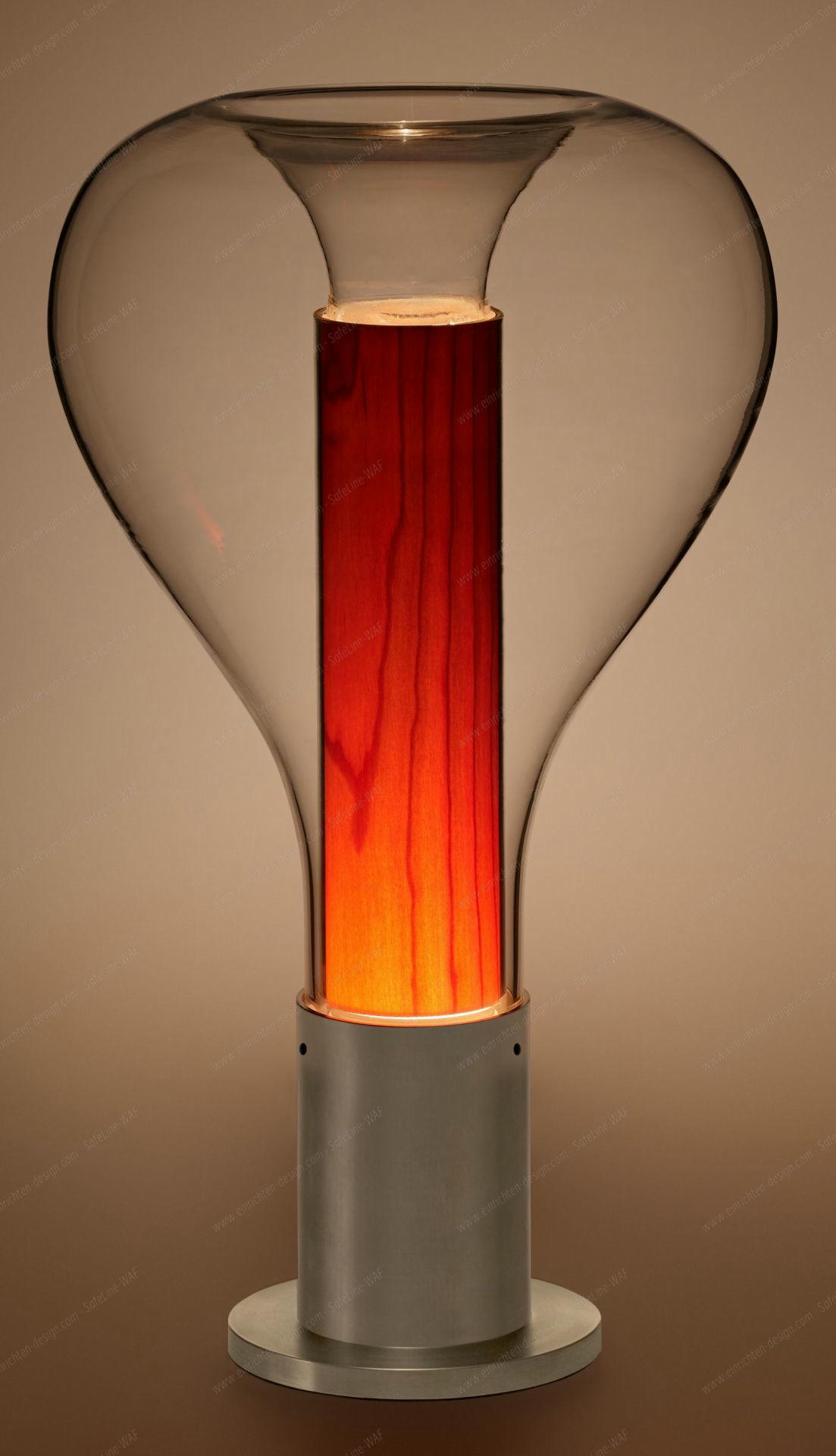 Eris Table Lamp Aluminium Base Cherry LZF Lamps
