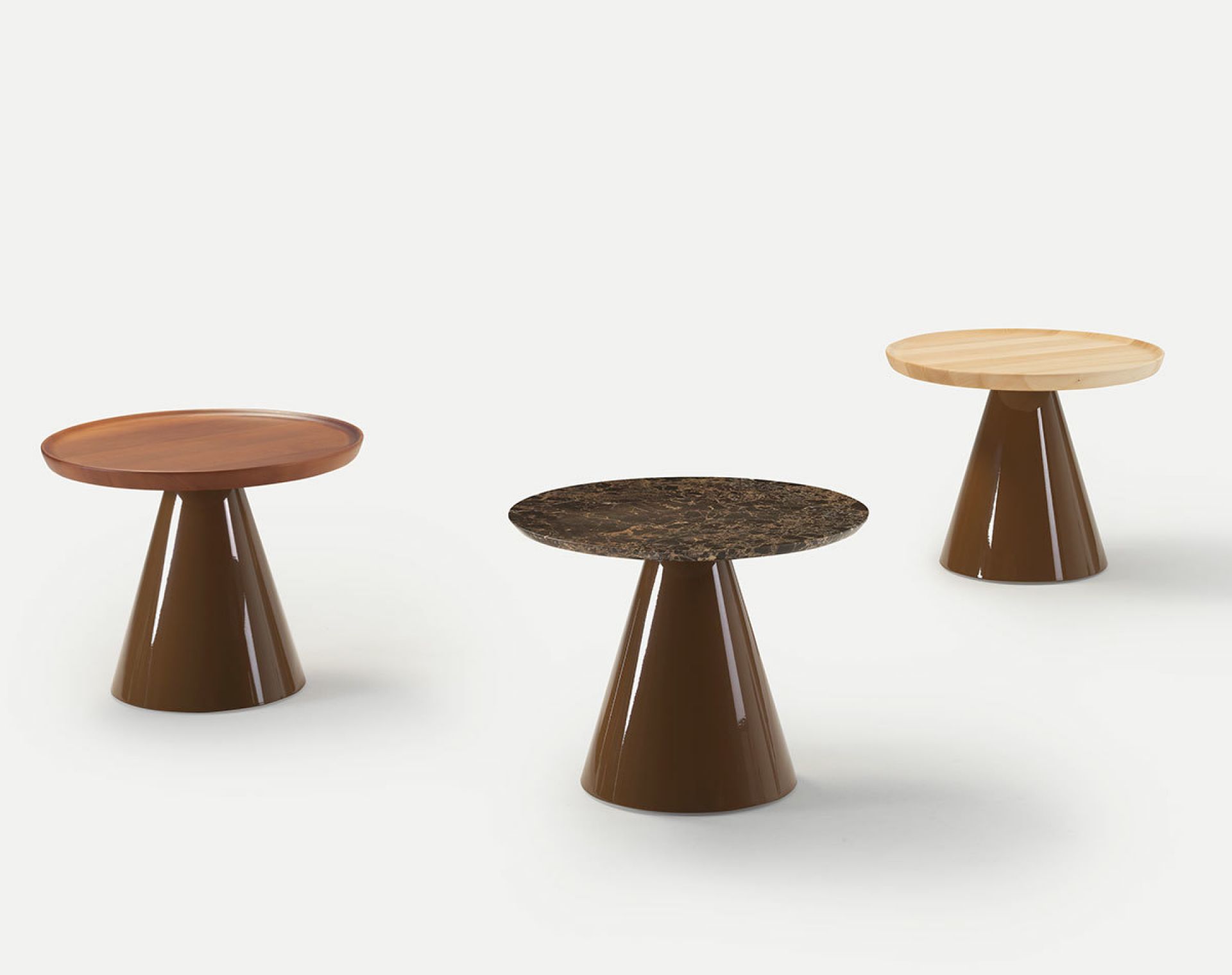 Pion Petra Emperador Gold Side table Sancal