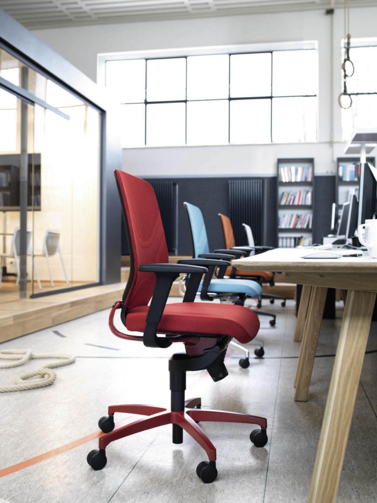 In 184/7 Office Swivel Chair Wilkhahn