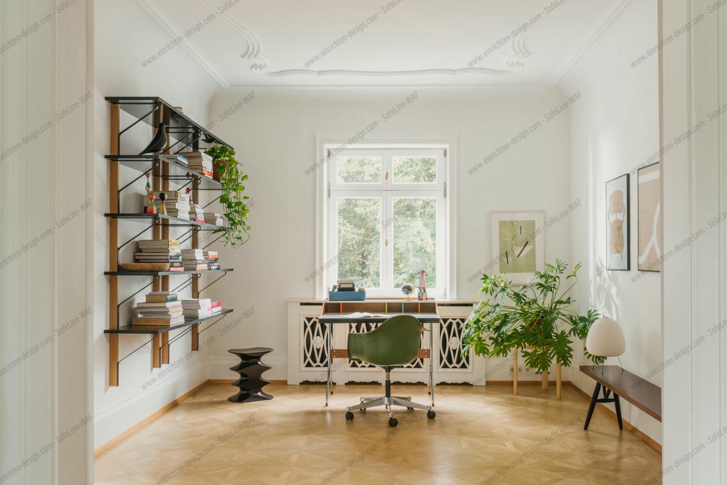 Eames Plastic Arm Chair DAL Chair Fully upholstered Vitra