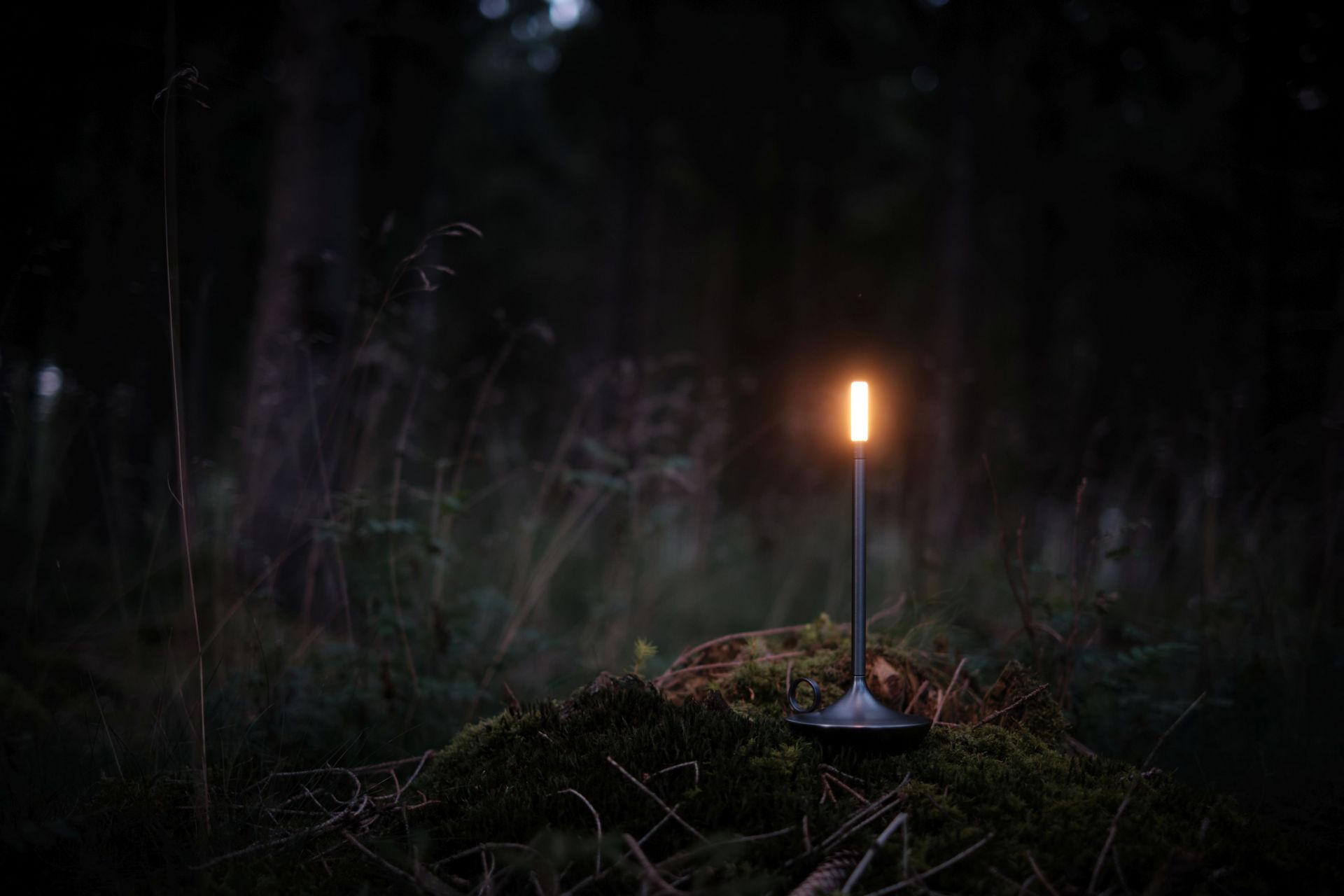 Wick Portable light / Tample lamp with USB graphite Graypants