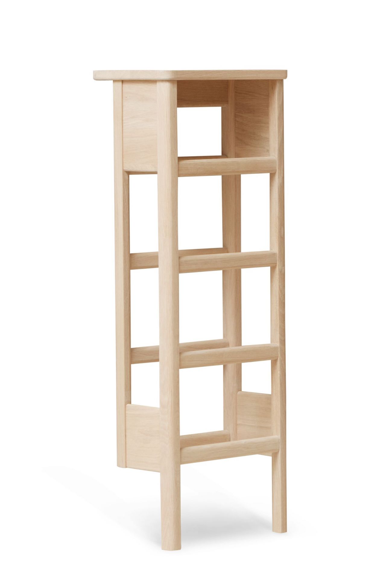 A Line Shoe rack 35 oak white oiled Form & Refine