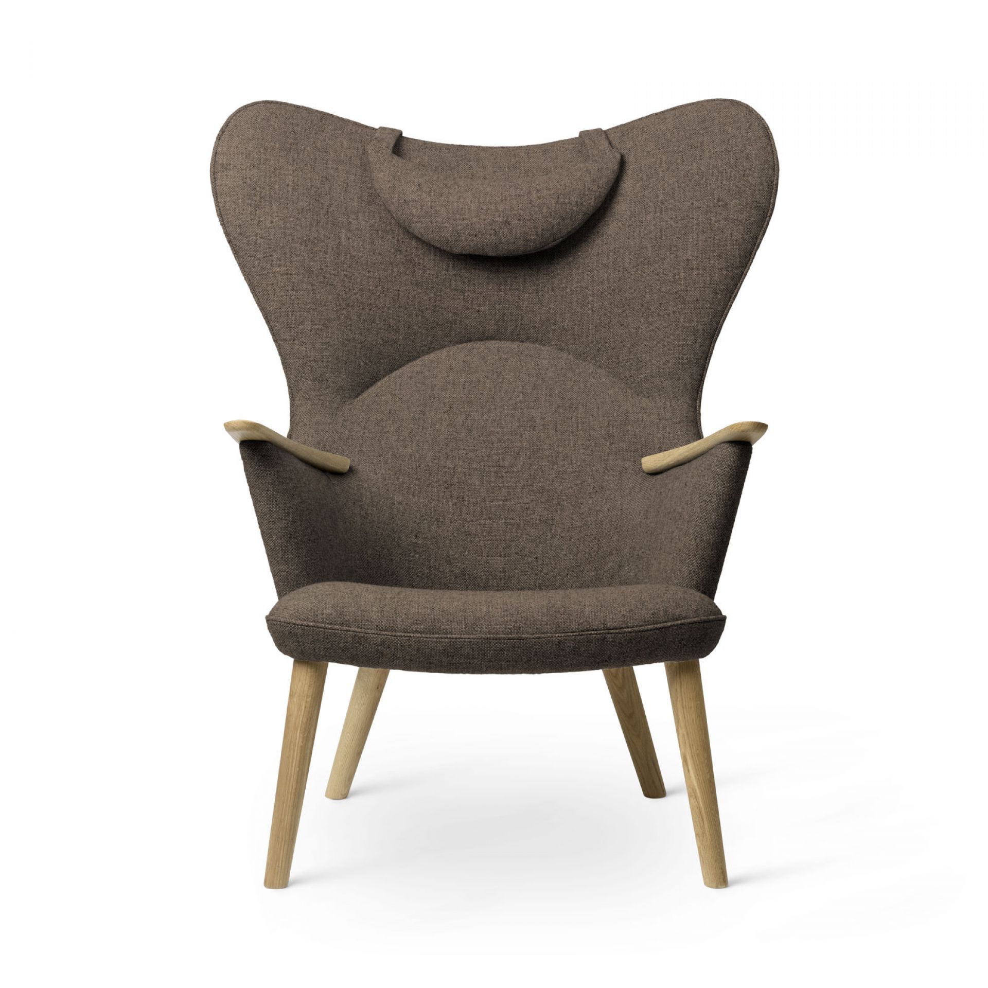 CH78 Mama Bear Lounge Chair Fiord 0271 Carl Hansen & Søn