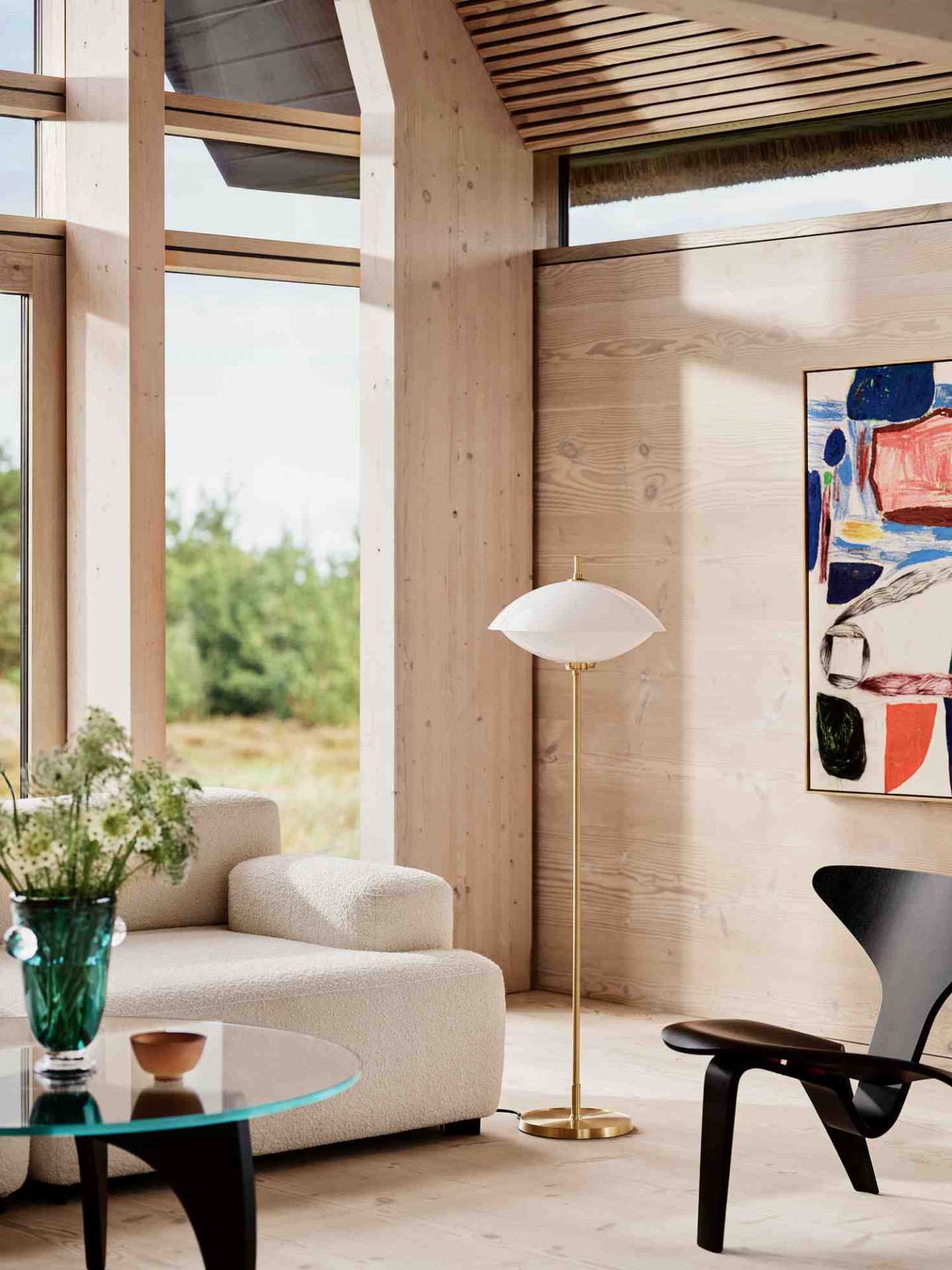 Clam Floor lamp Floor lamp Fritz Hansen 
