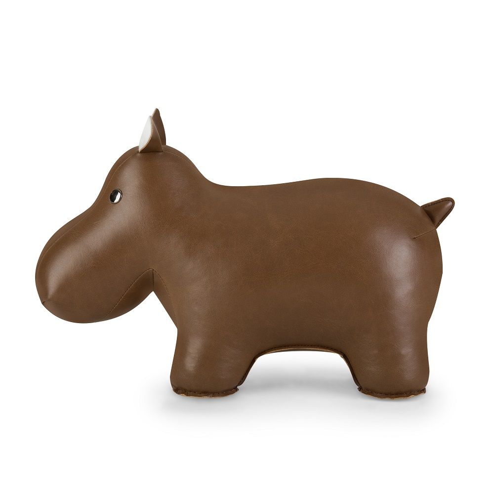 Hippo doorstop brown/white Züny EXCLUSIVE SPECIAL EDITION LIMITED EDITION