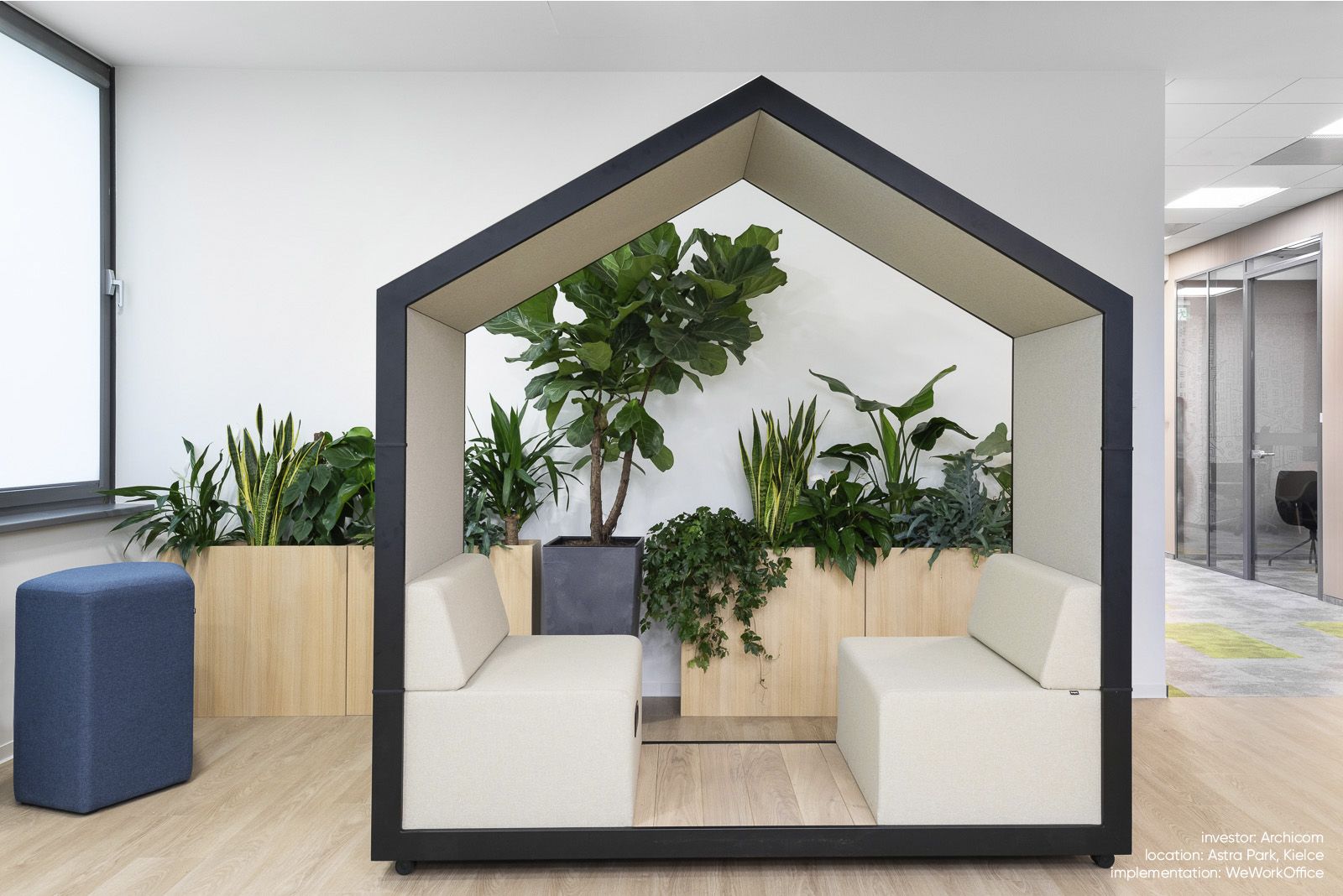 treehouse TH 2 Acoustic furniture for 2 persons Bejot