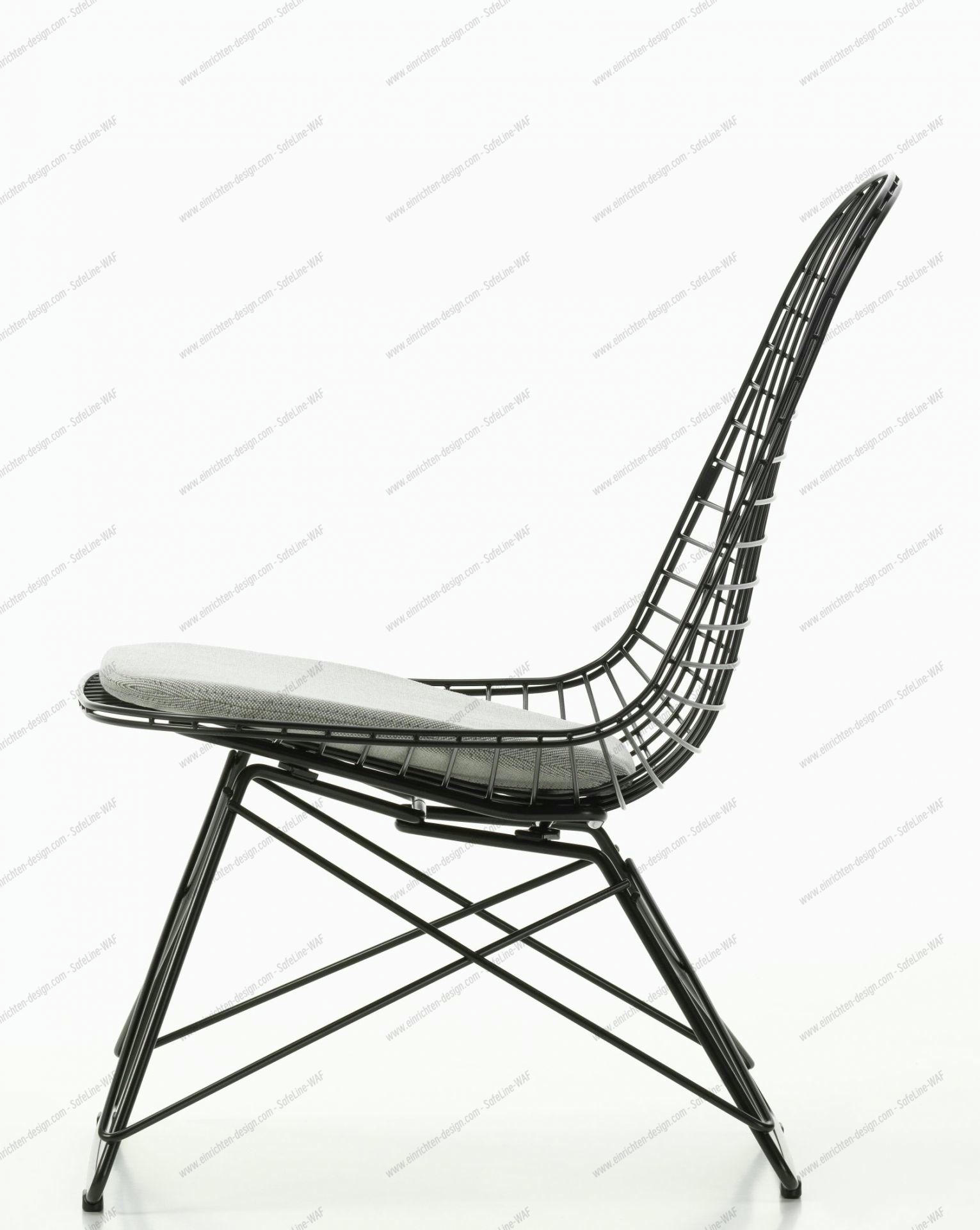LKR-5 Wire Chair Chair with Seat Cushion Vitra