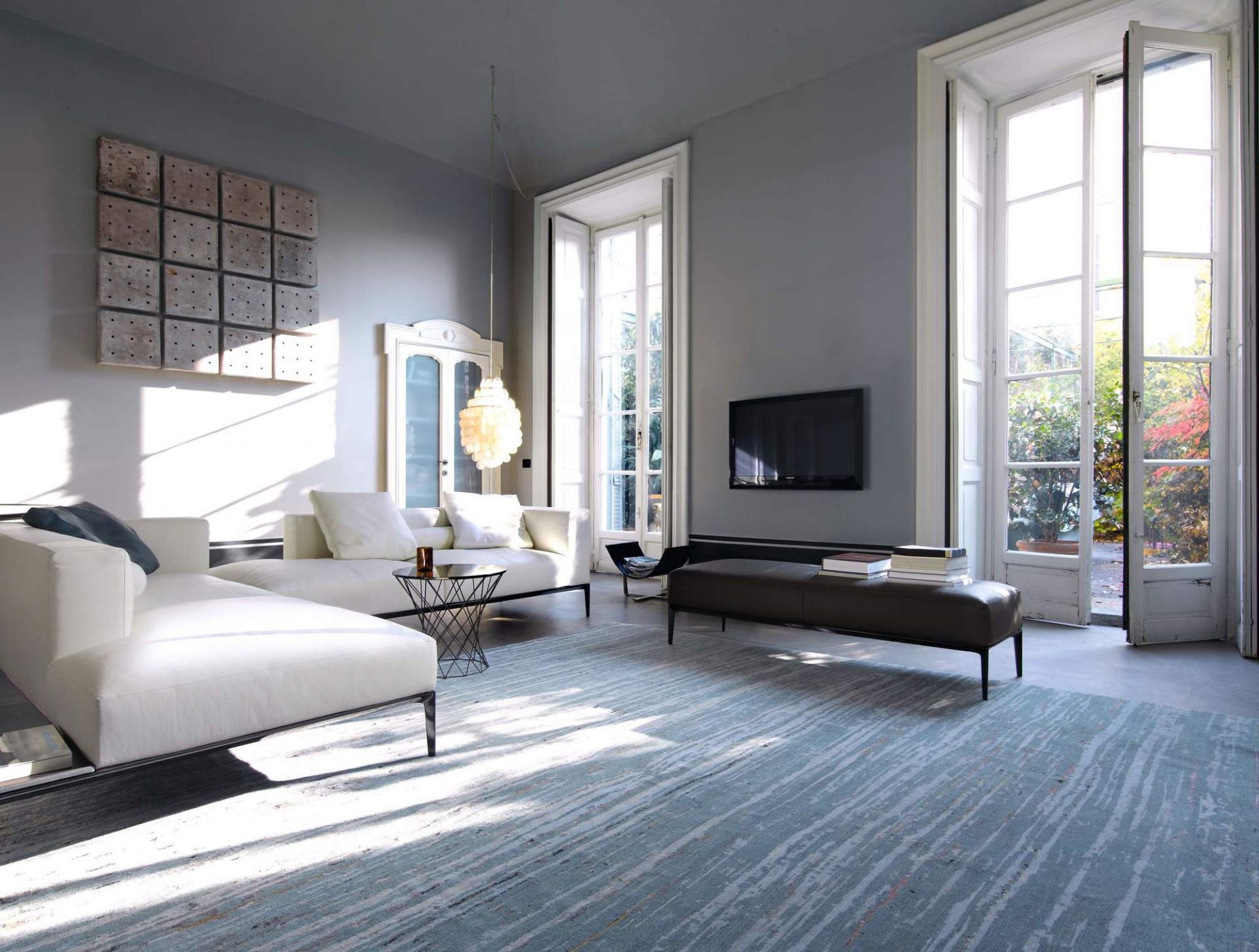 Jaan Living Upholstered bench Walter Knoll