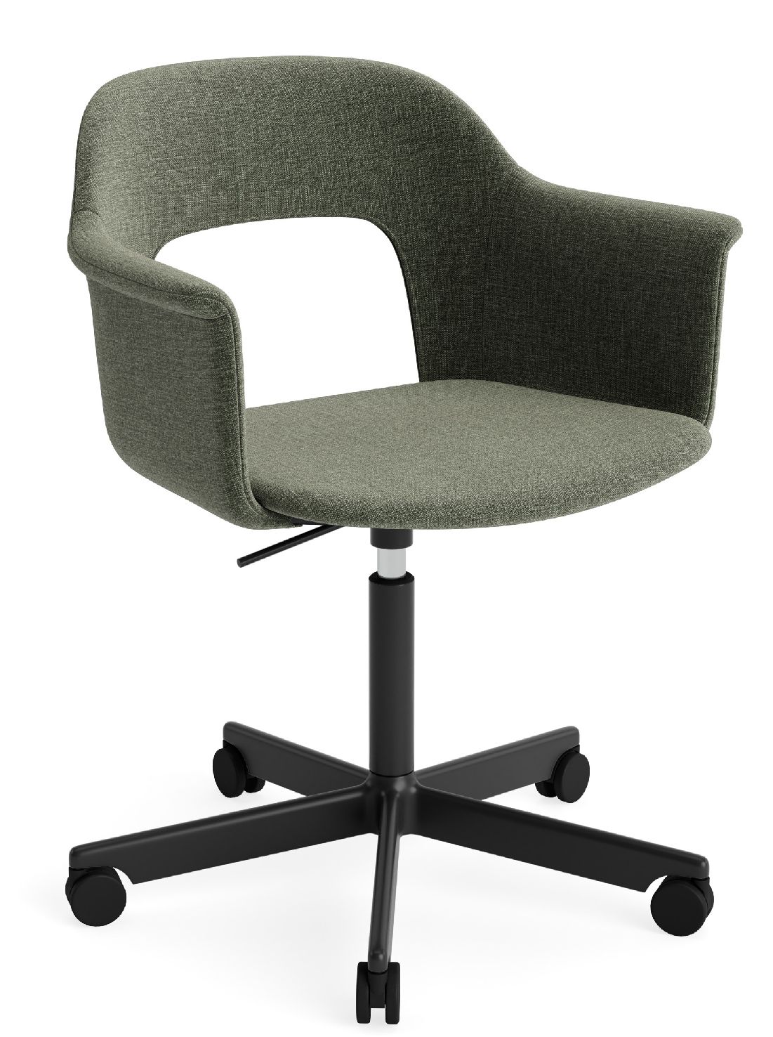 Layout Armchair 244 Armchair 5-star base Hay 