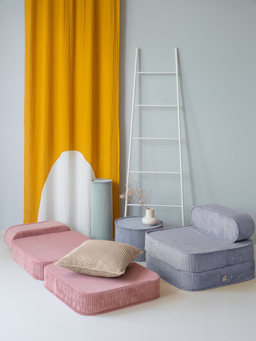 Children's folding chair Wigiwama Pink Mousse