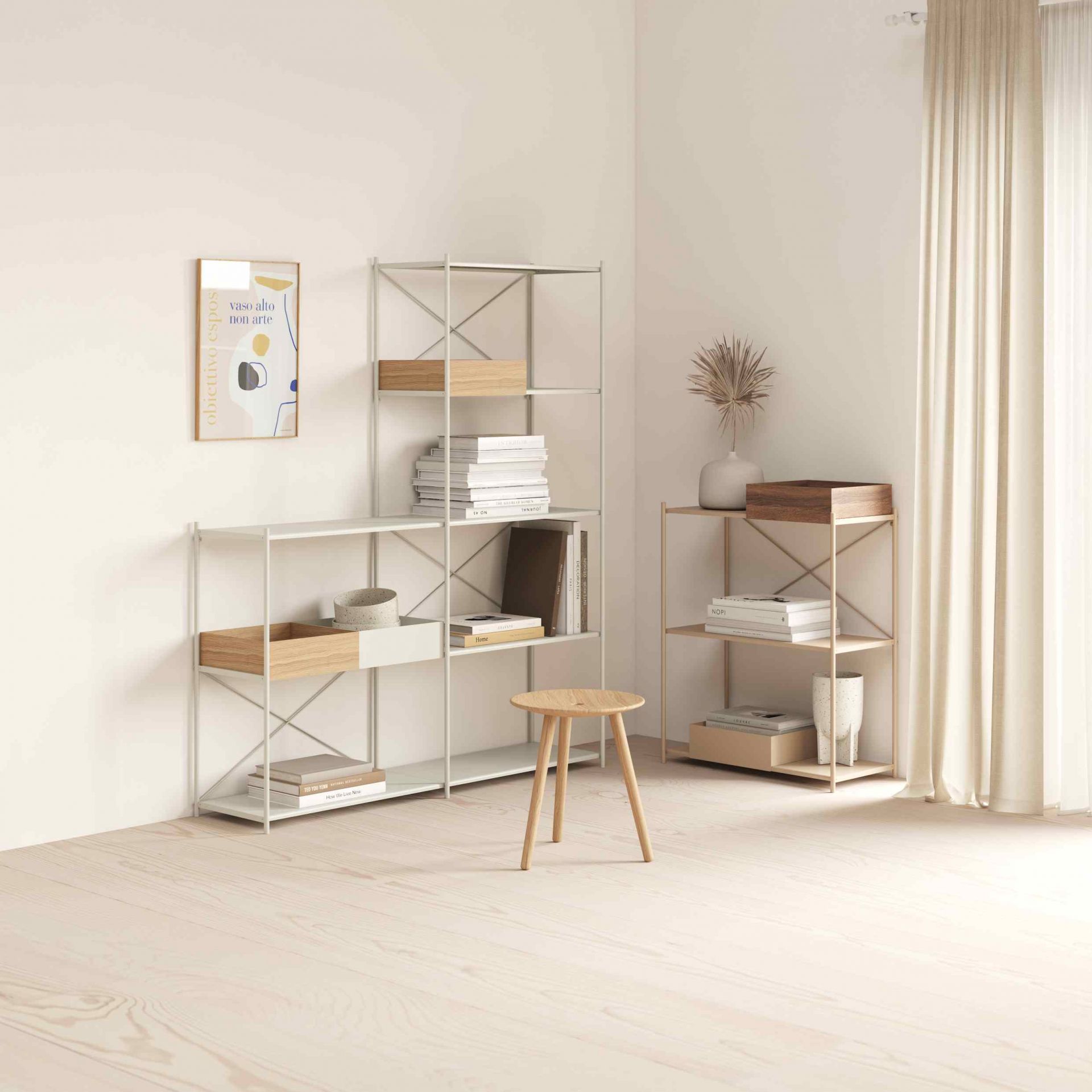 Arturo add-on module 3-module shelf novoform