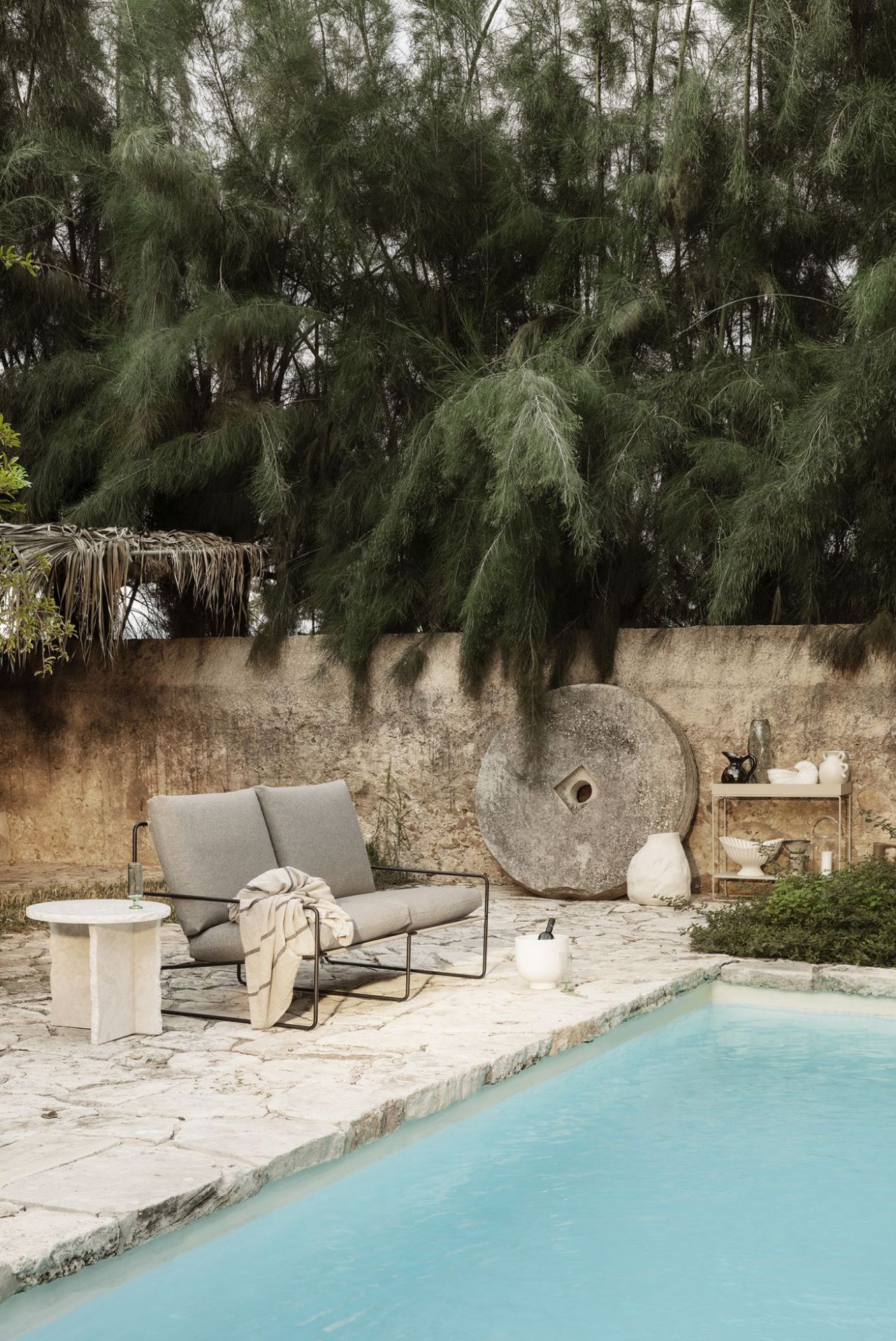 Desert Outdoor Sofa Frame Cashmere Ferm Living